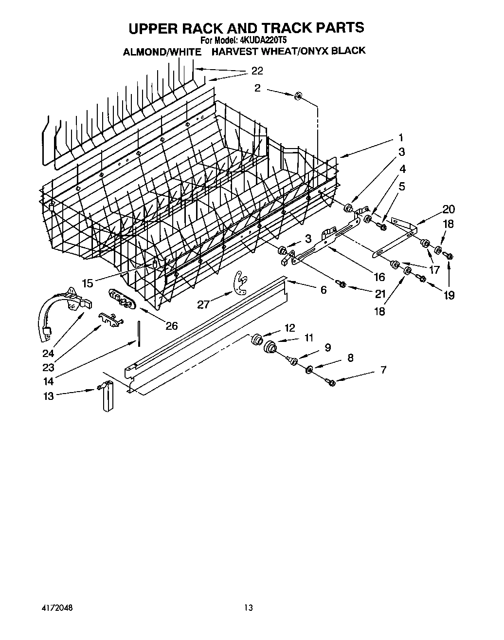 10 - UPPER RACK AND TRACK