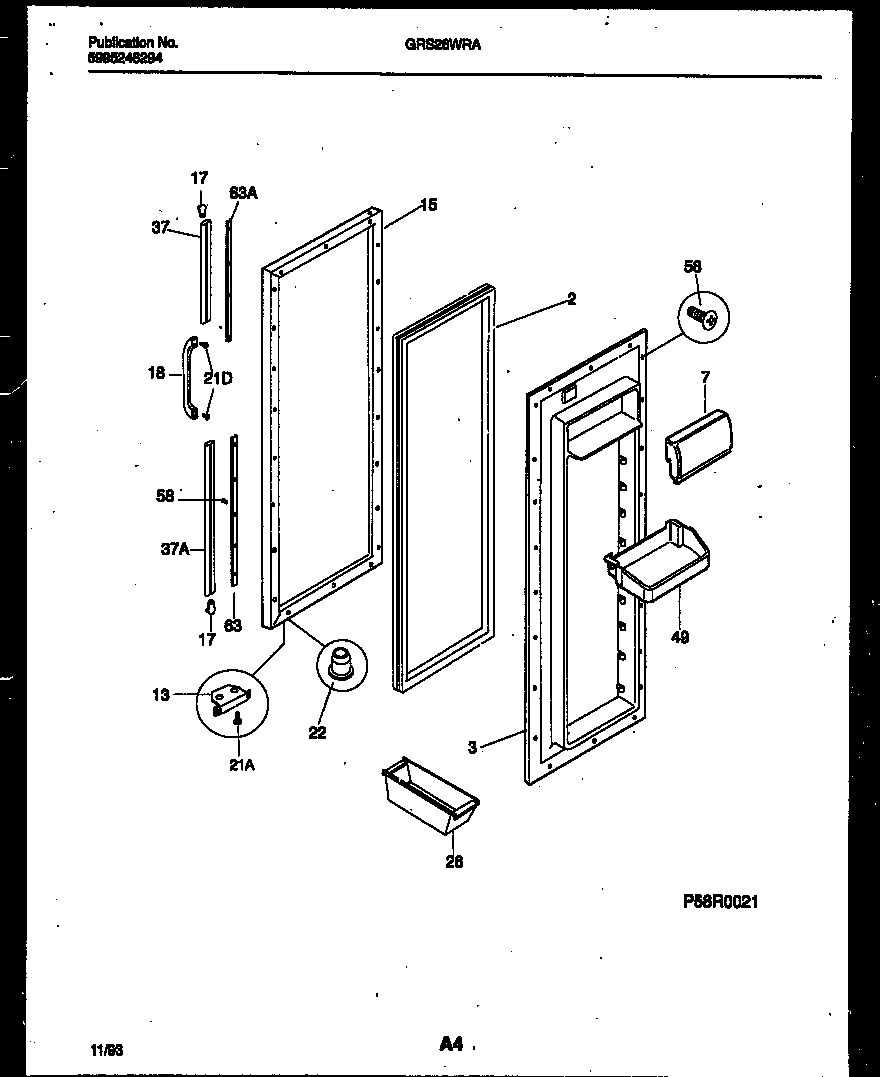 03 - REFRIGERATOR DOOR PARTS