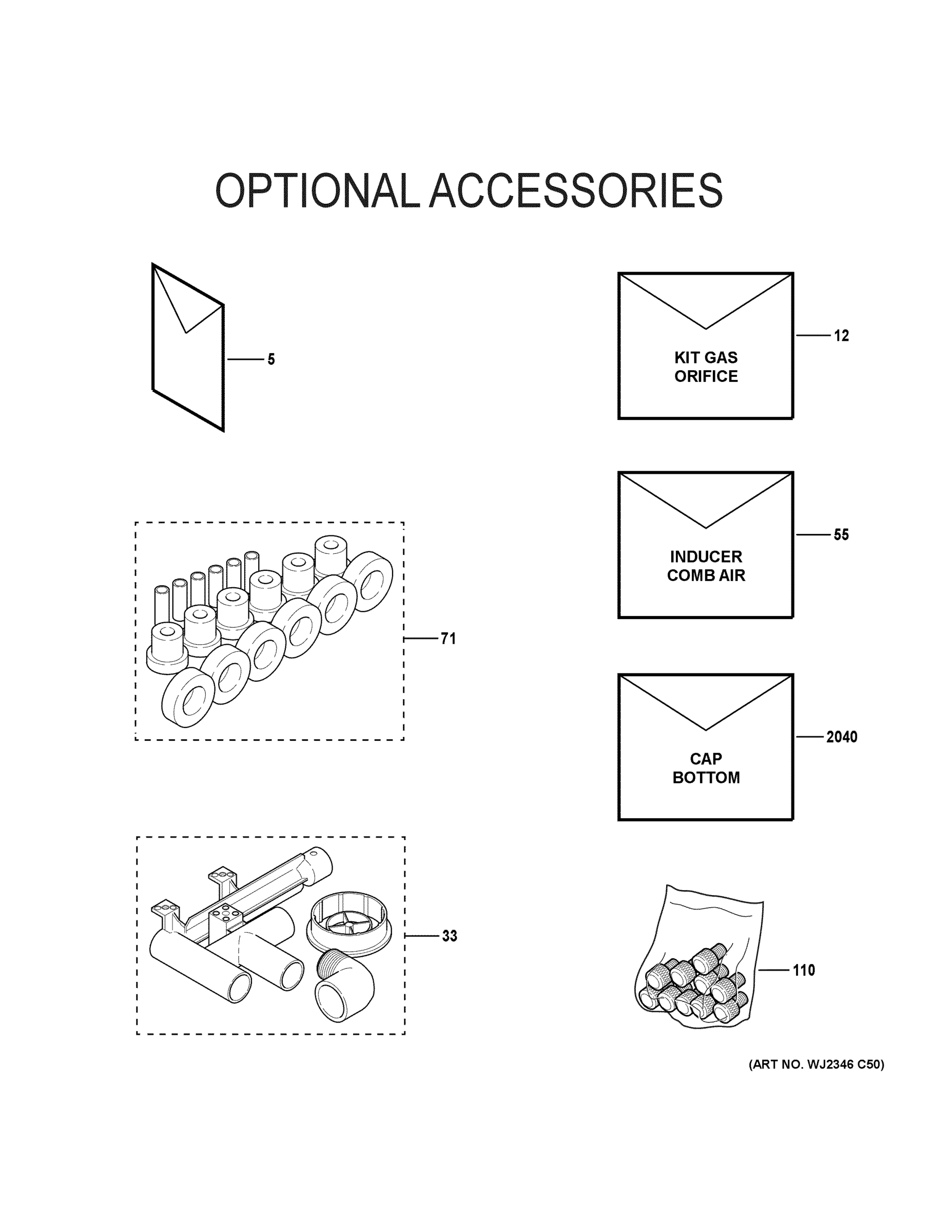 OPTIONAL ACCESSORIES