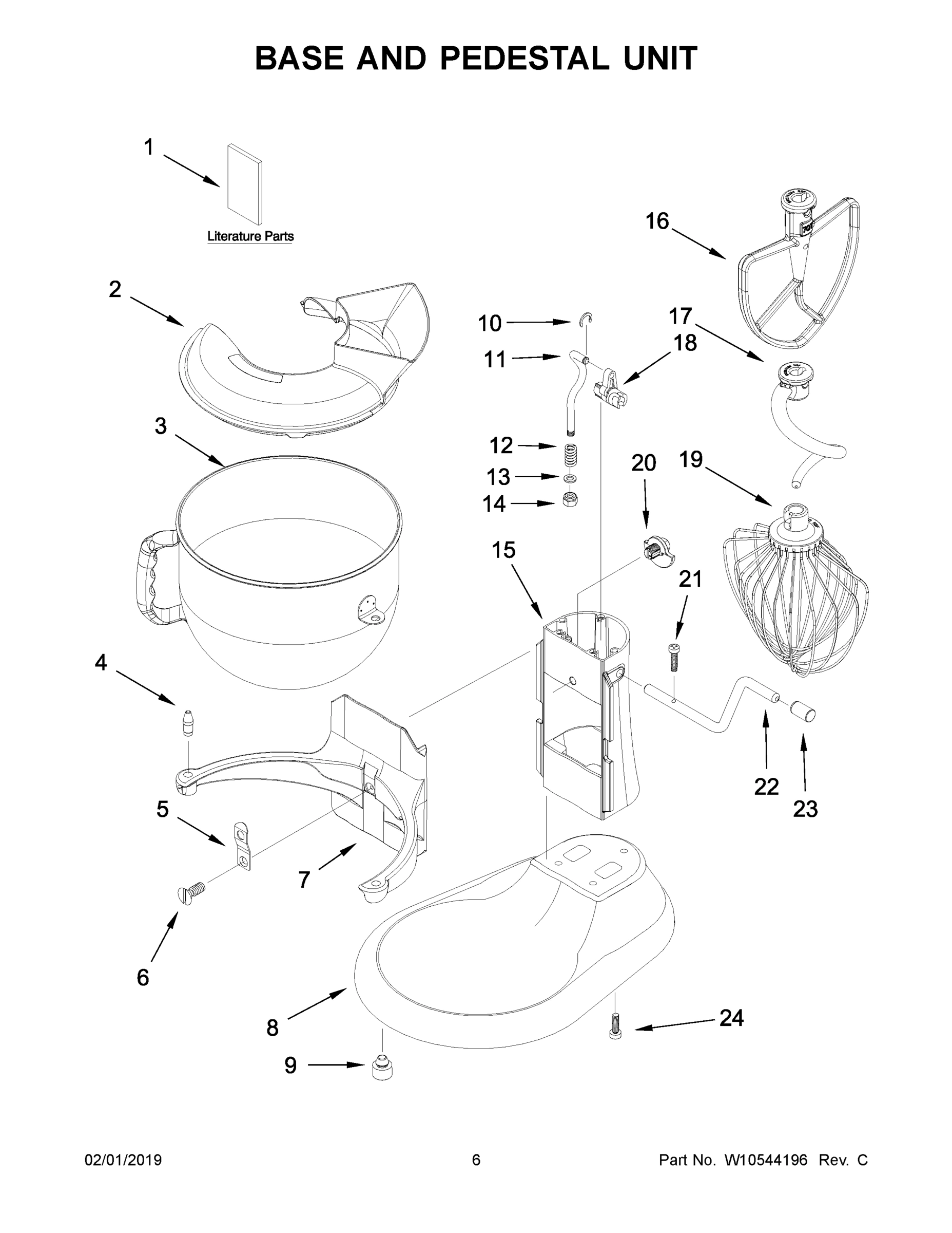 04 - BASE AND PEDESTAL UNIT