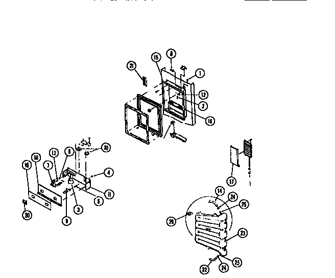 06 - I & W DISPENSER  (DOOR)