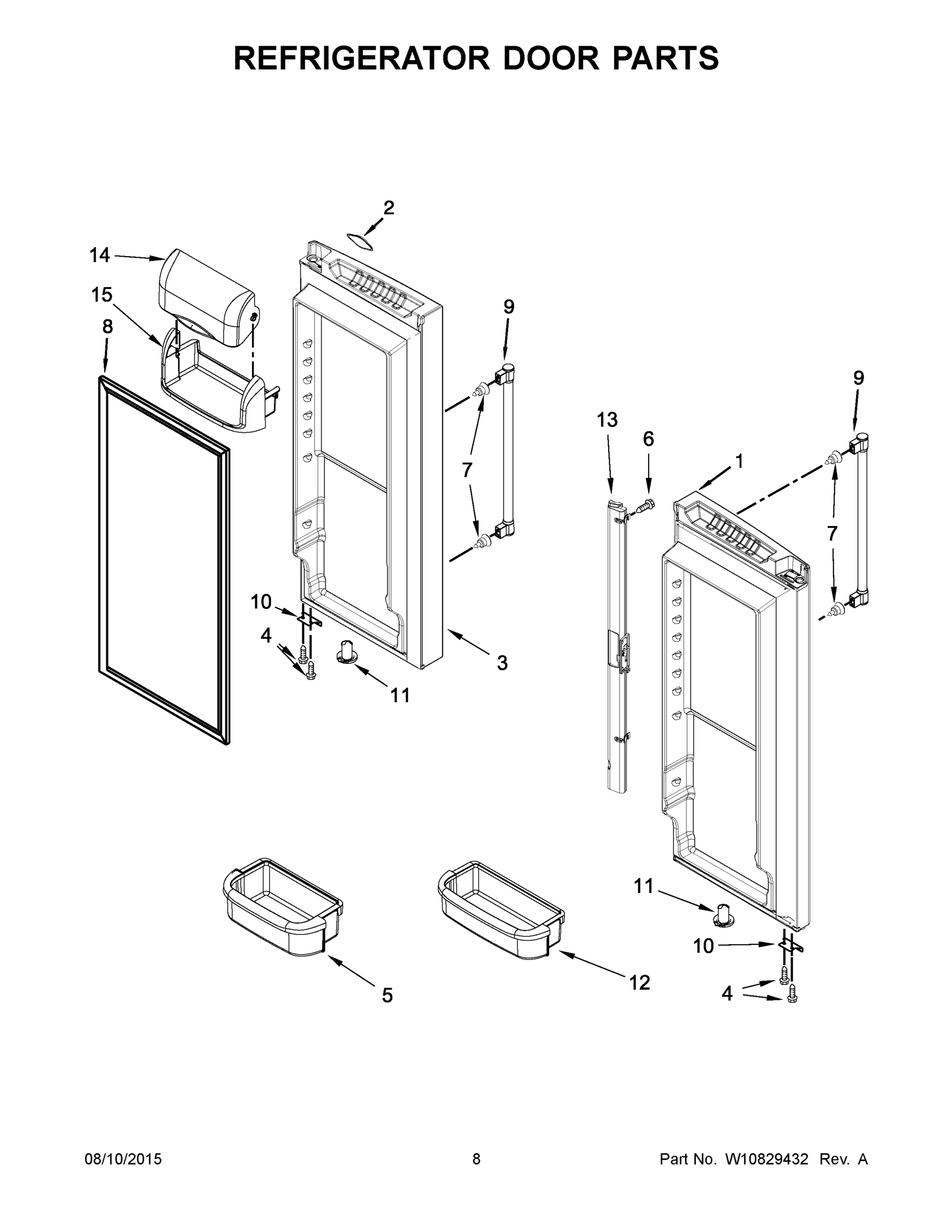 05 - REFRIGERATOR DOOR PARTS