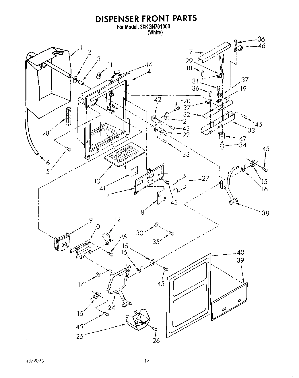 08 - DISPENSER FRONT