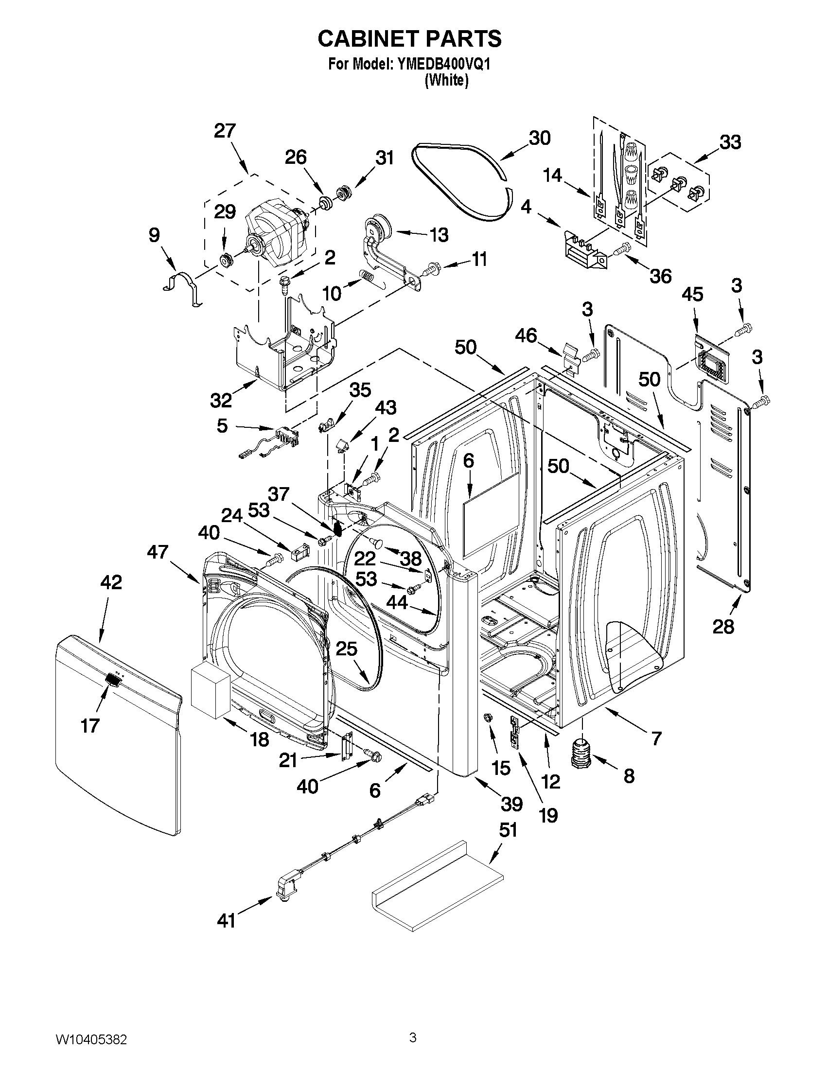 02 - CABINET PARTS