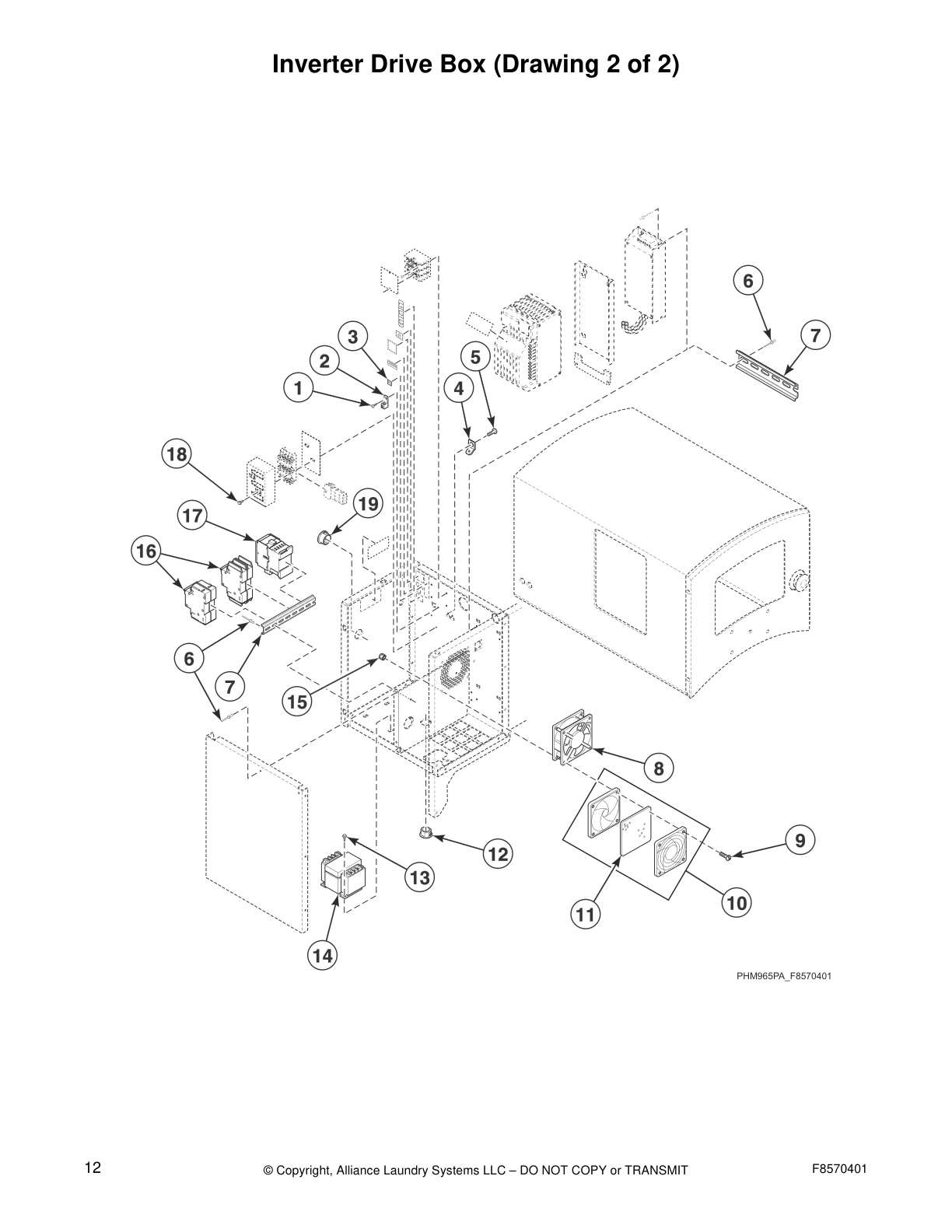 Inverter Drive Box (Drawing 2 of 2)