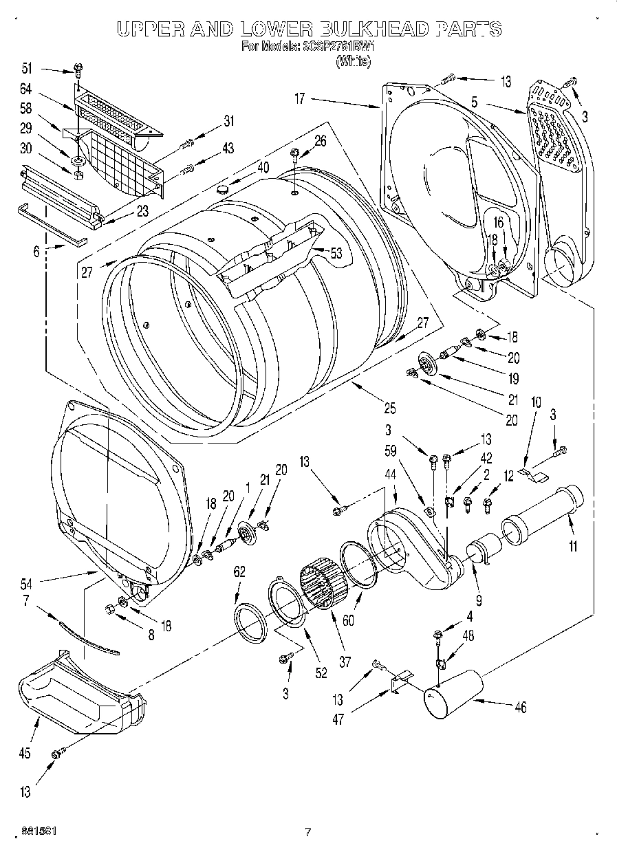 06 - UPPER AND LOWER BULKHEAD, LIT/OPTIONAL