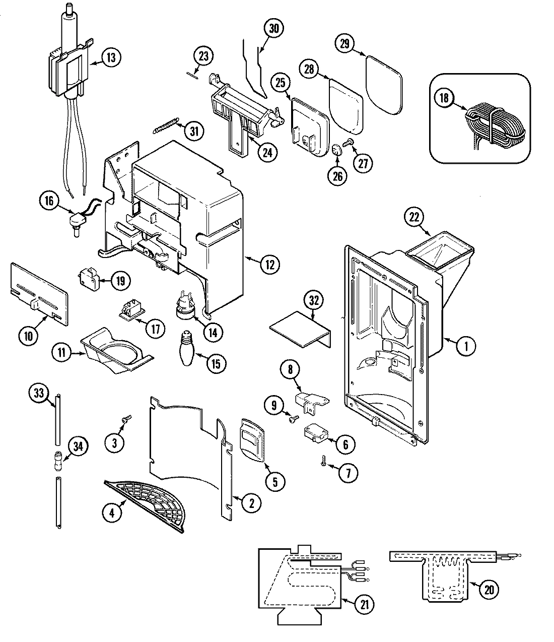07 - ICE & WATER DISPENSER