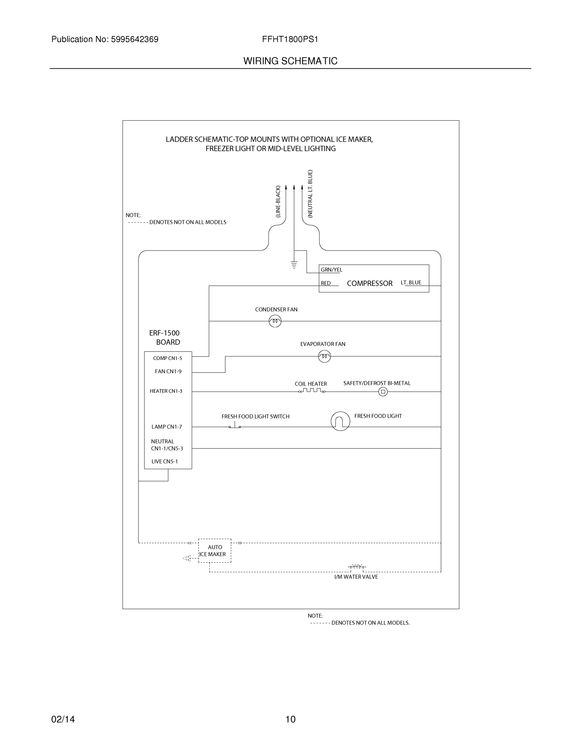 10 - WIRING SCHEMATIC