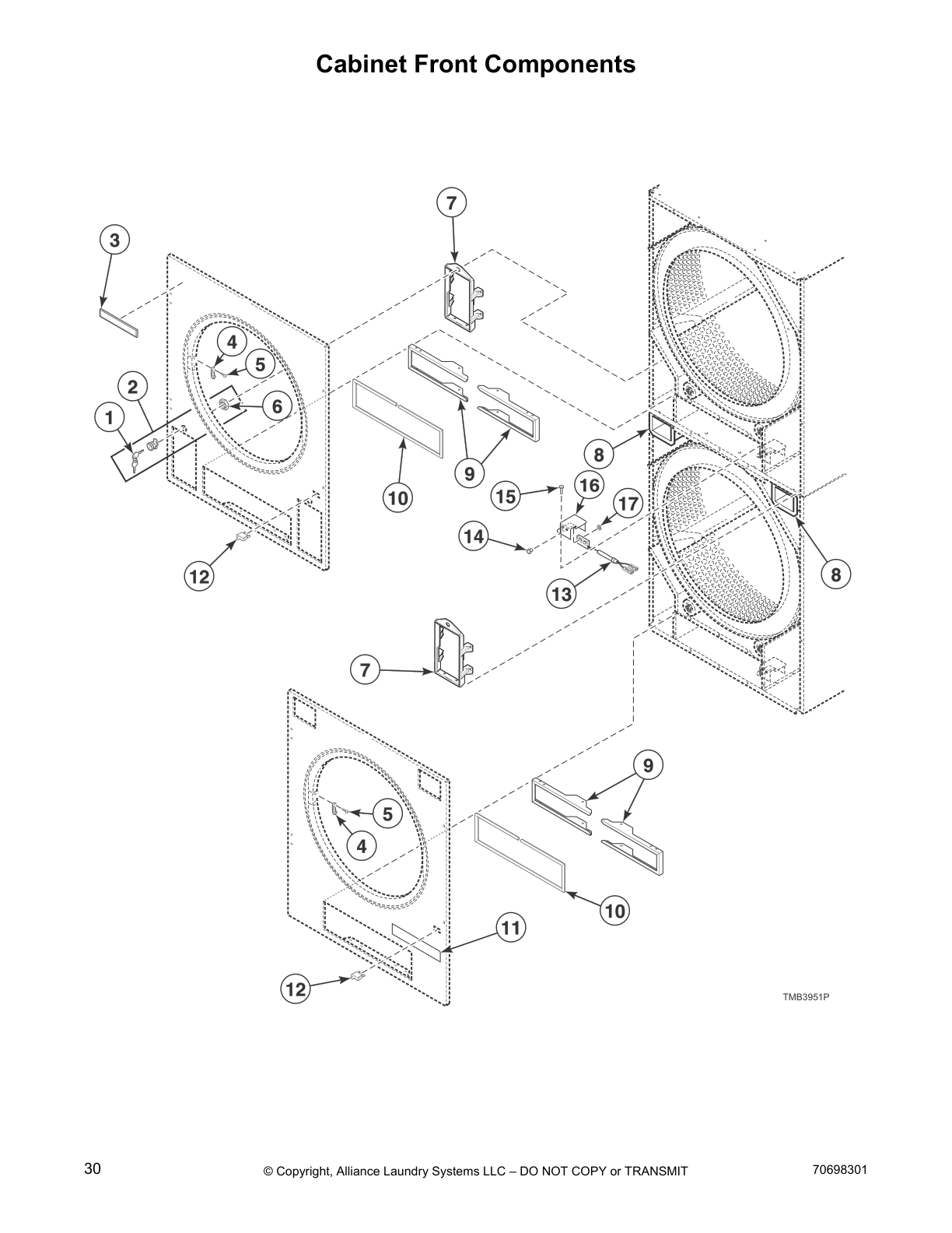 Cabinet Front Components