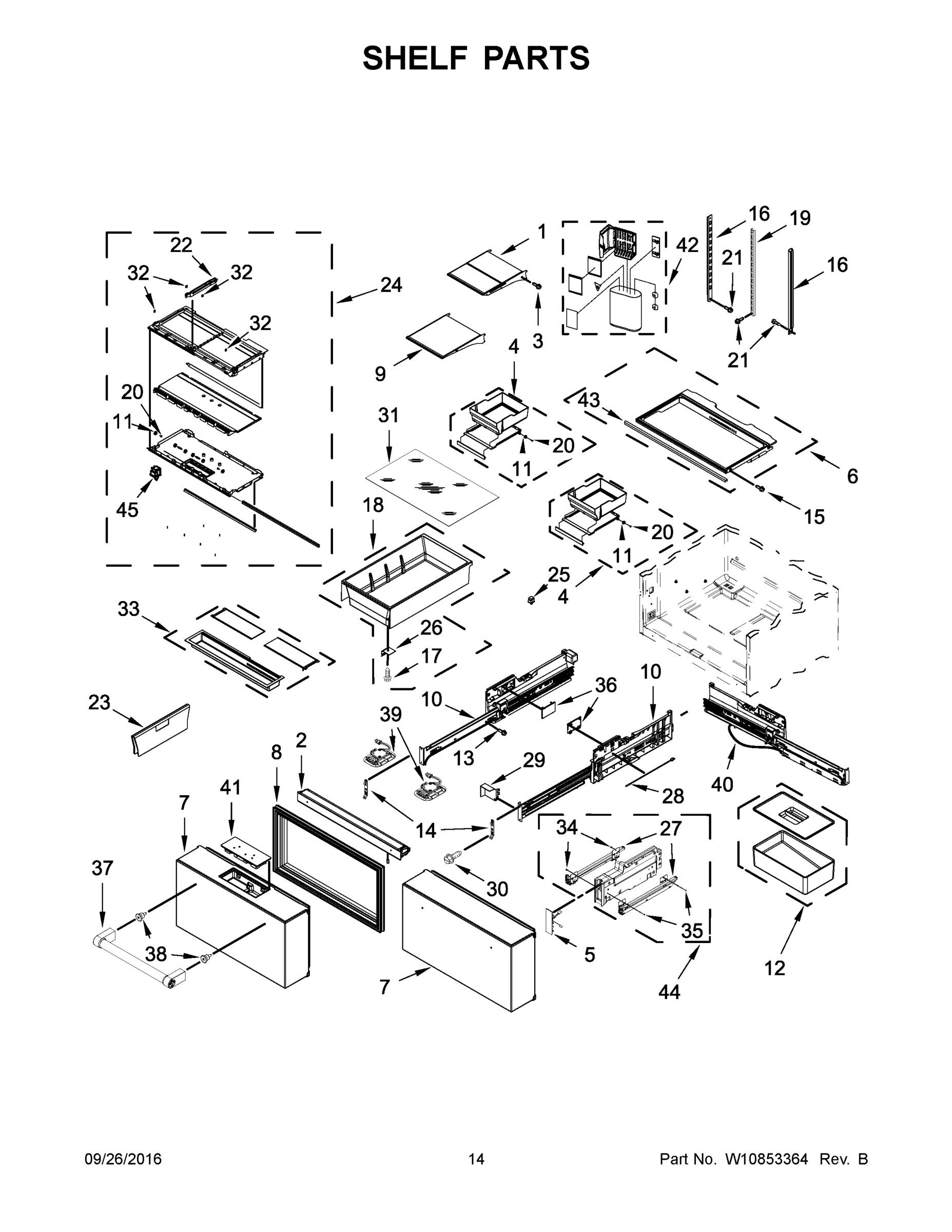 08 - SHELF PARTS