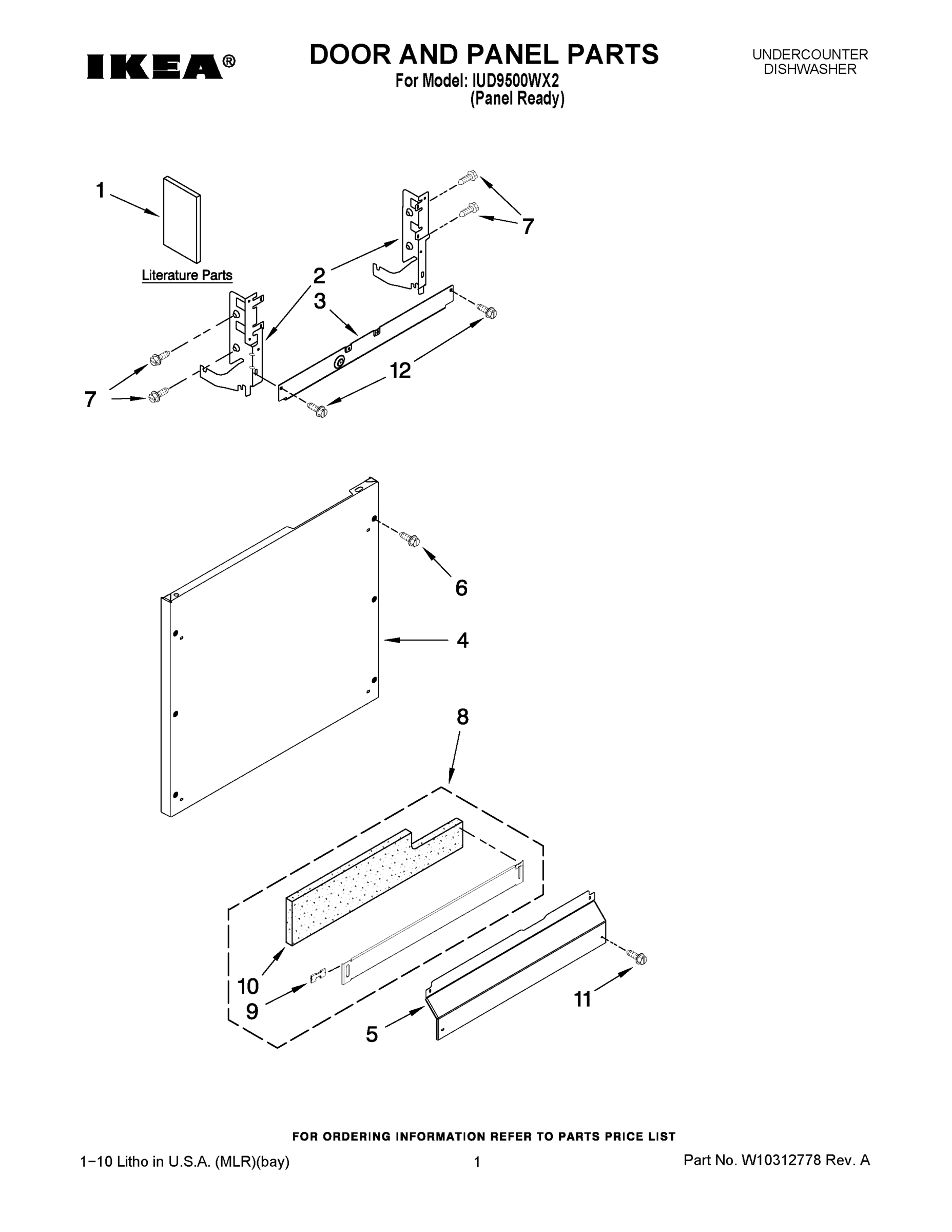 01 - DOOR AND PANEL PARTS
