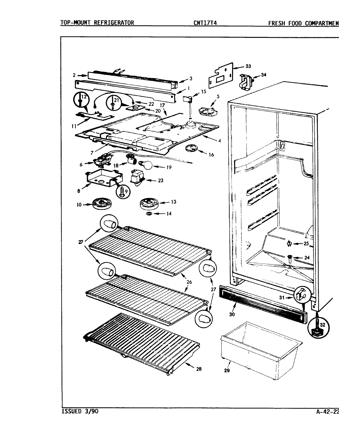 03 - FRESH FOOD COMPARTMENT