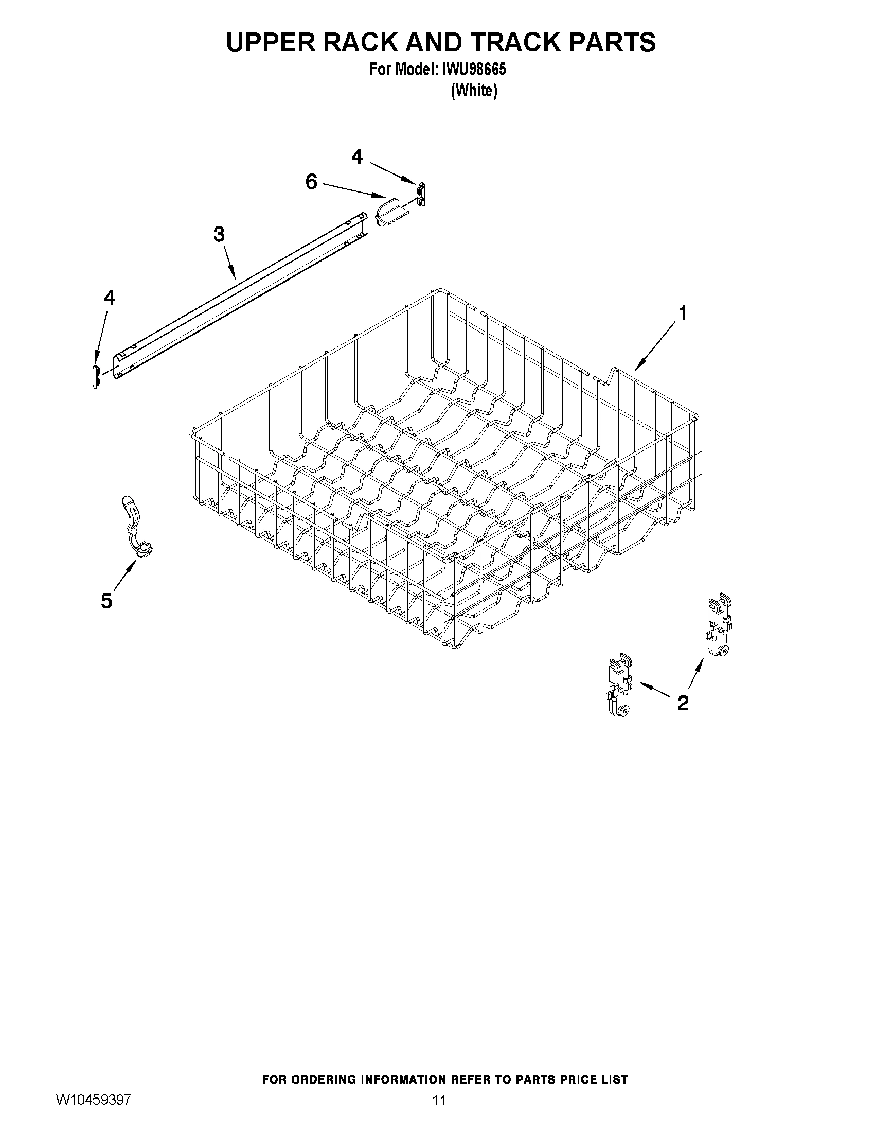 09 - UPPER RACK AND TRACK PARTS