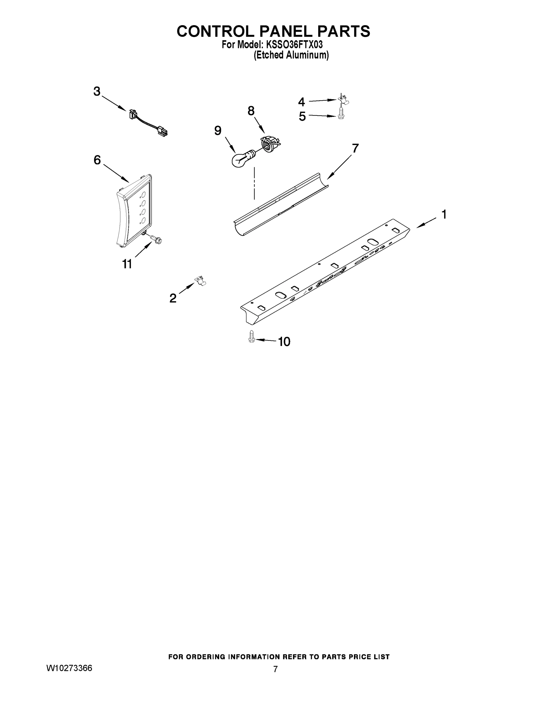 05 - CONTROL PANEL PARTS