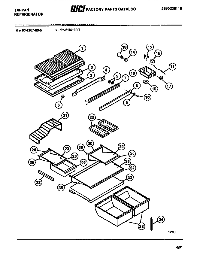 03 - SHELVES, CONTROLS, DIVIDER, MULLION