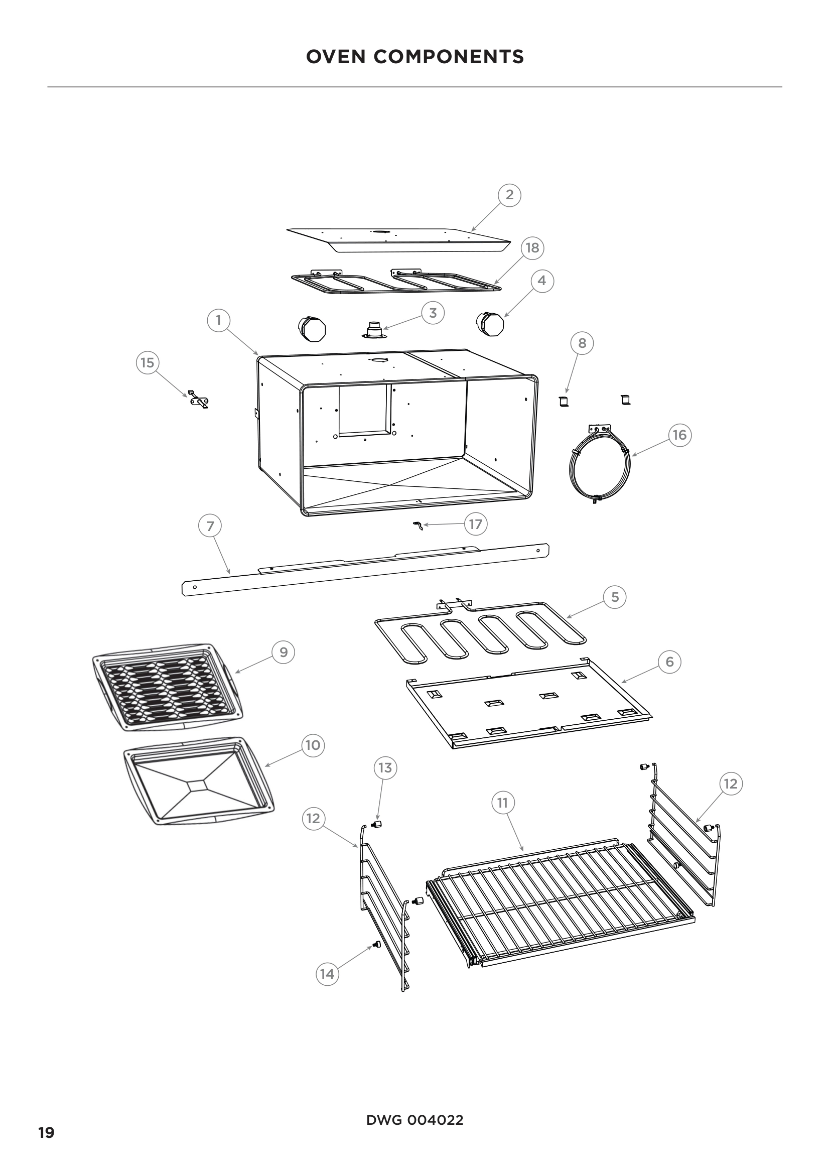 OVEN COMPONENTS