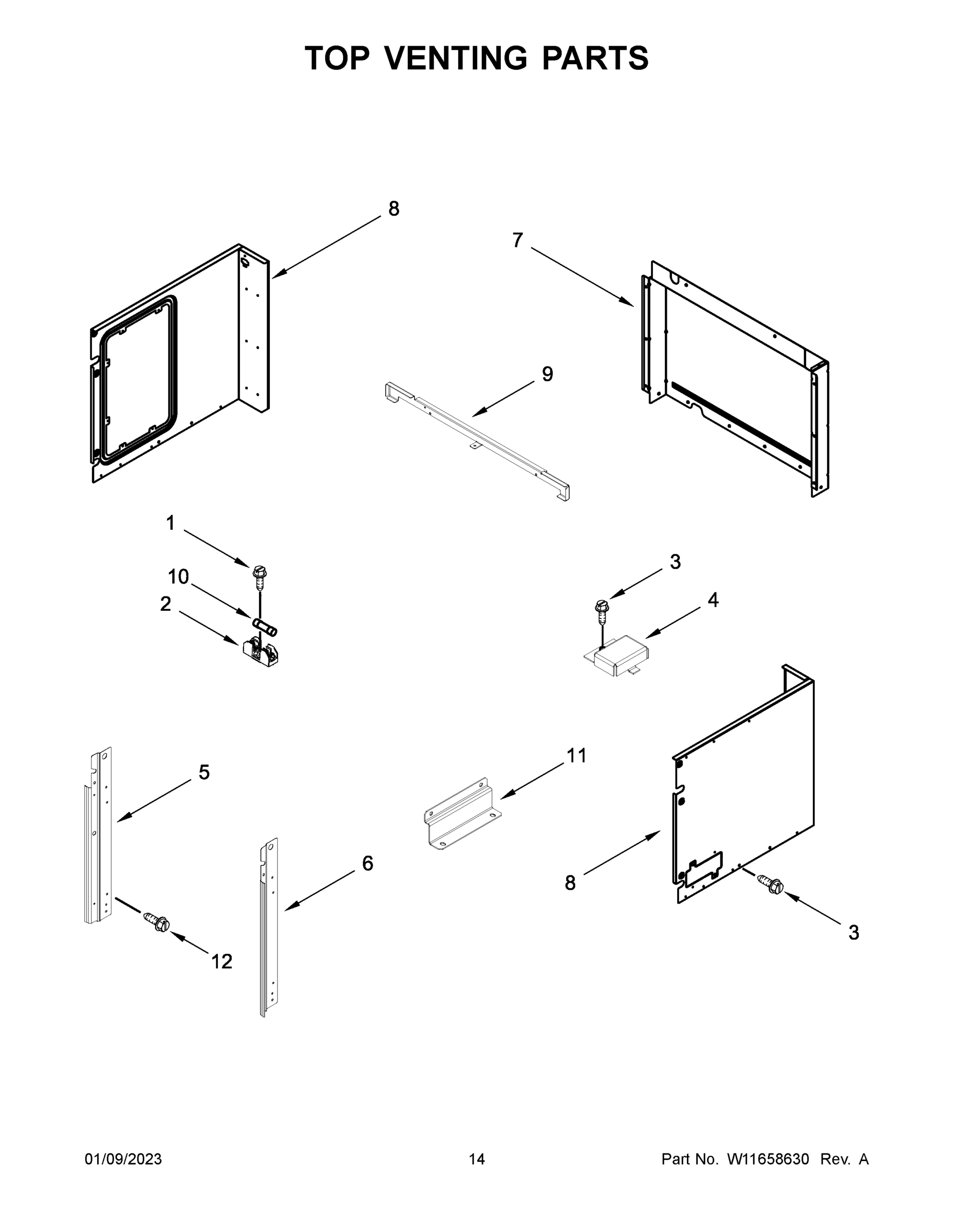 08 - TOP VENTING PARTS