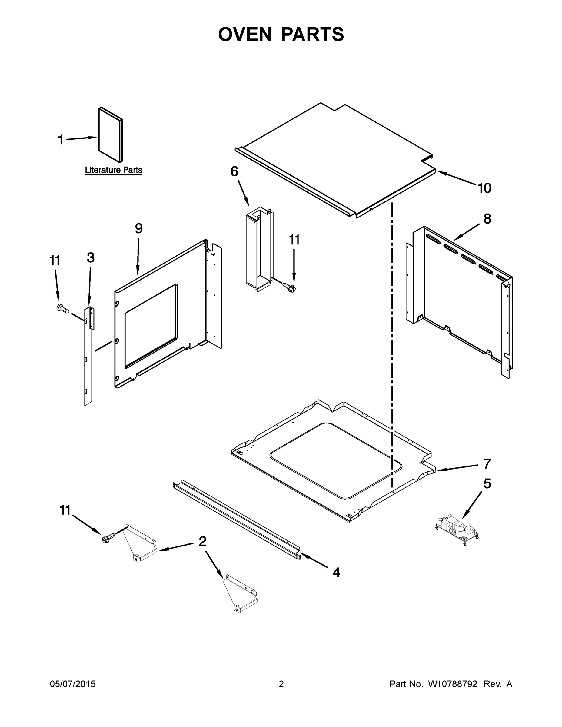 02 - OVEN PARTS