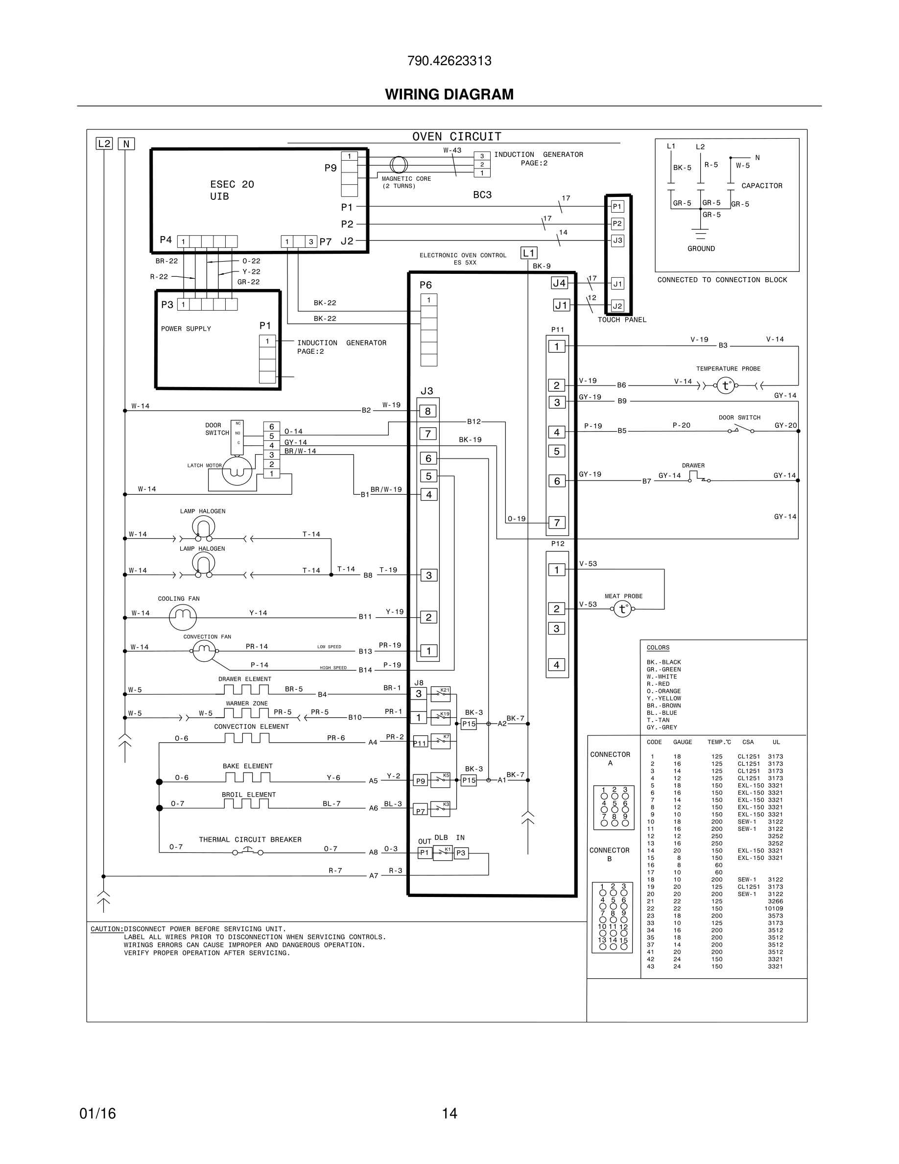 14 - WIRING DIAGRAM