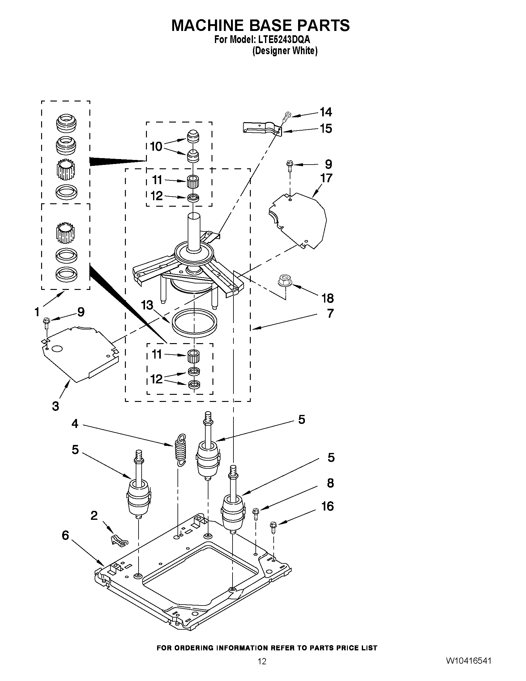 09 - MACHINE BASE PARTS