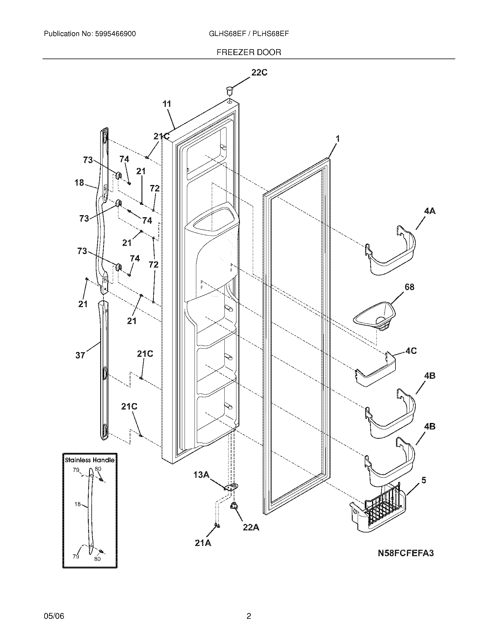 03 - FREEZER DOOR