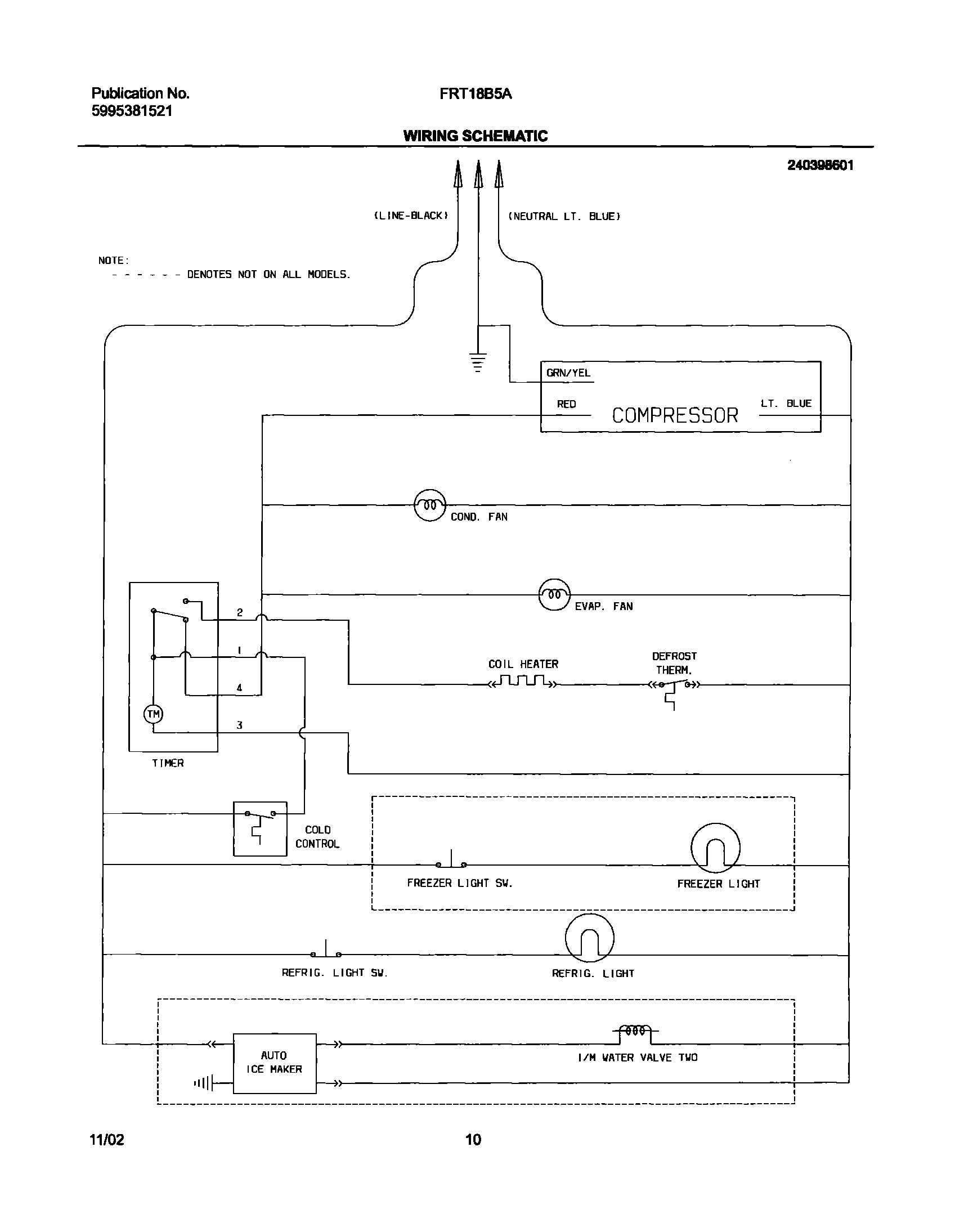 10 - WIRING SCHEMATIC