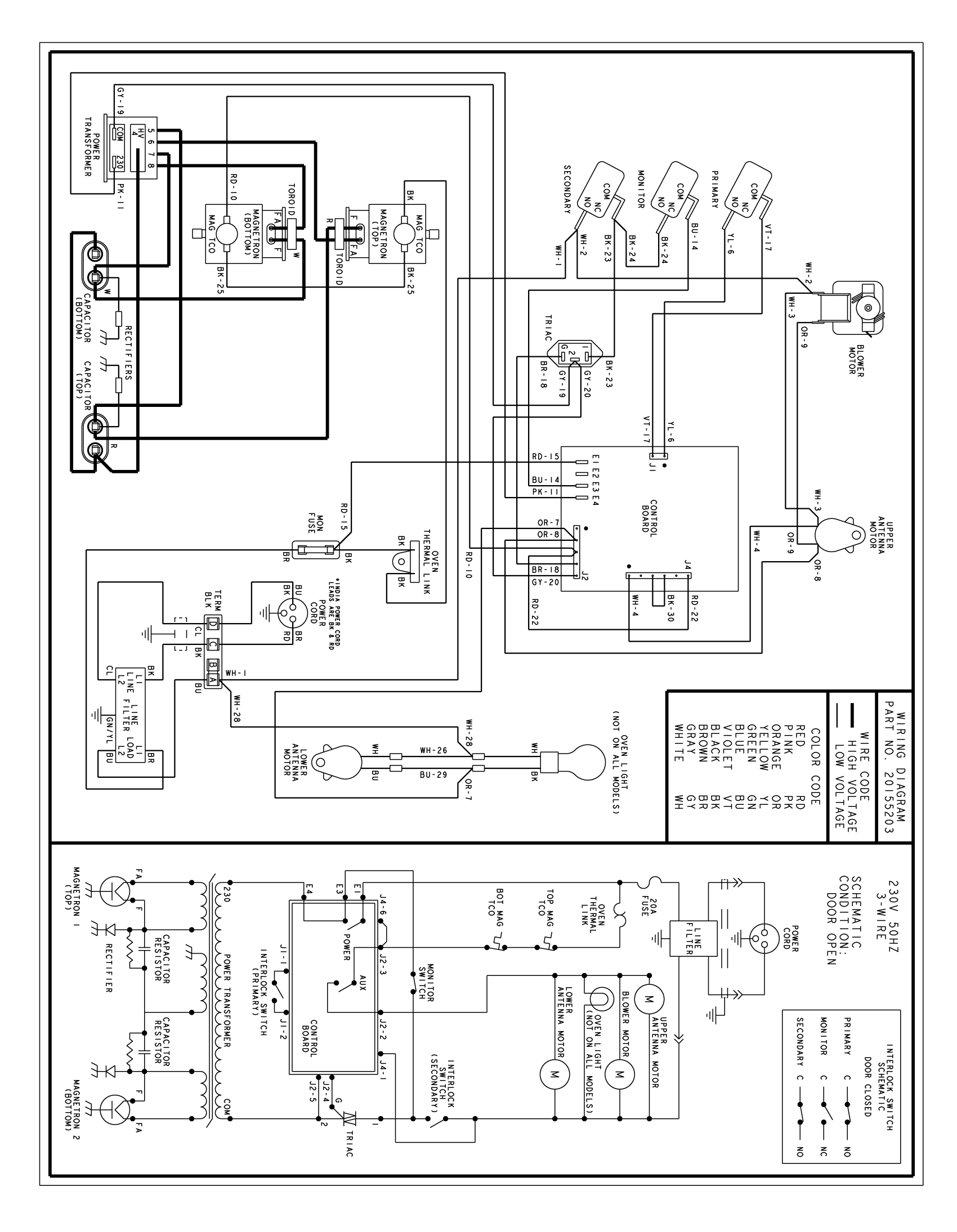 WIRING / SCHEMATIC DIAGRAMS, SUPPLEMENTAL