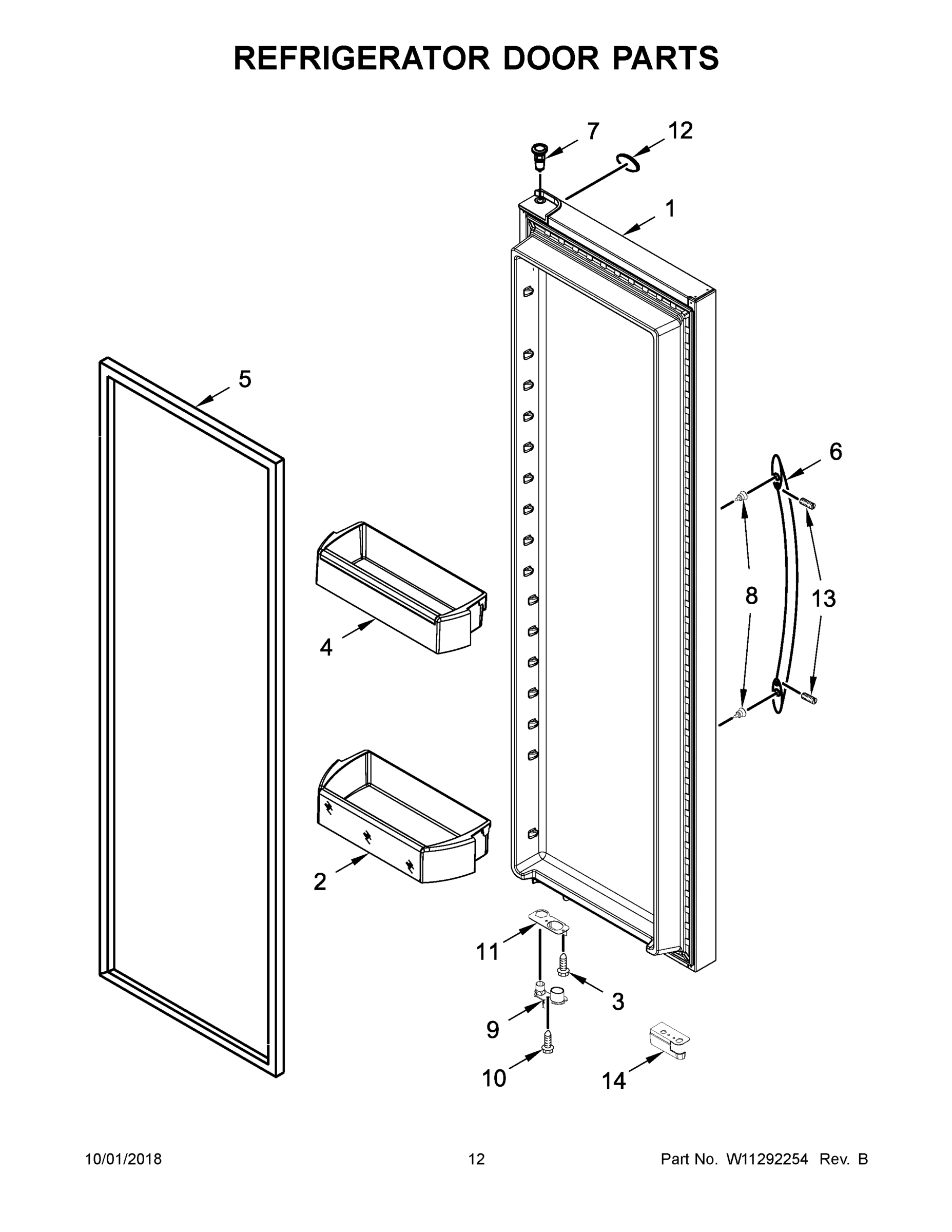 07 - REFRIGERATOR DOOR PARTS