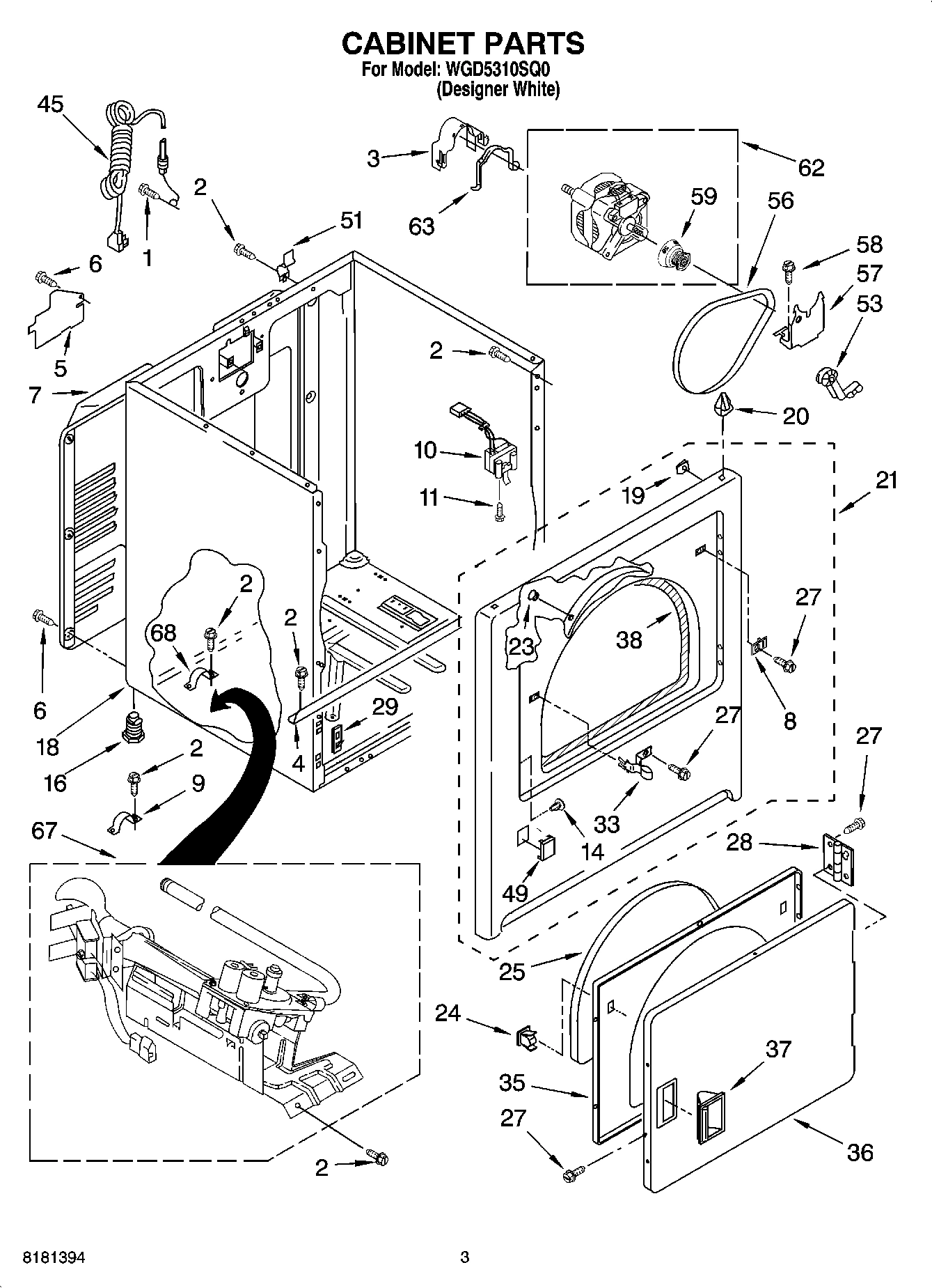 02 - CABINET PARTS