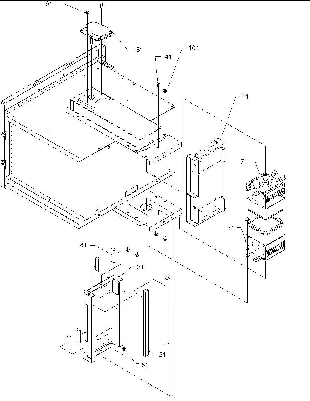 05 - Magnetron/Stirrer Motor