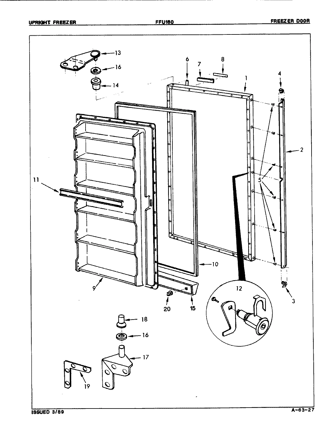 02 - FREEZER DOOR
