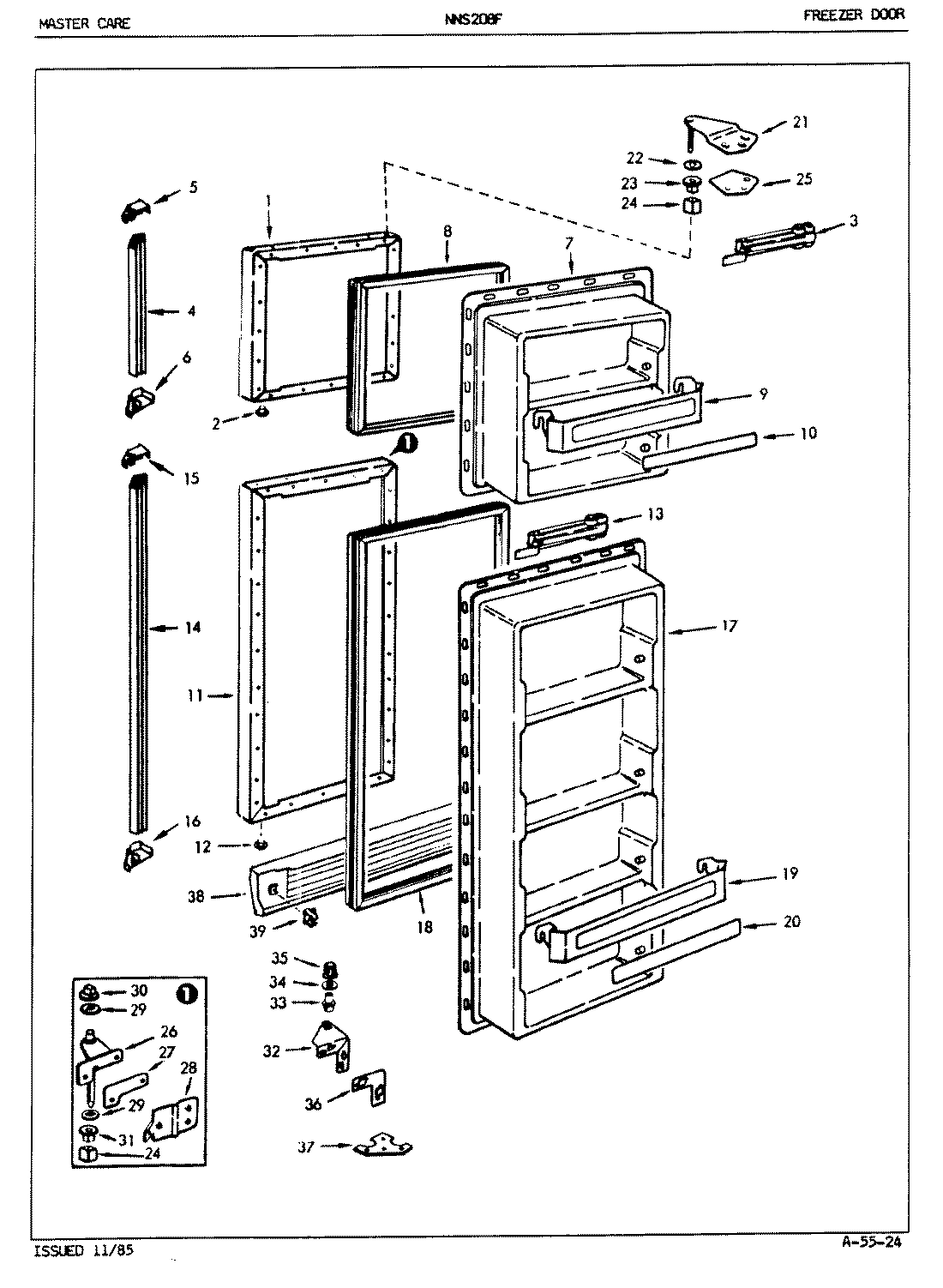 02 - FREEZER DOOR