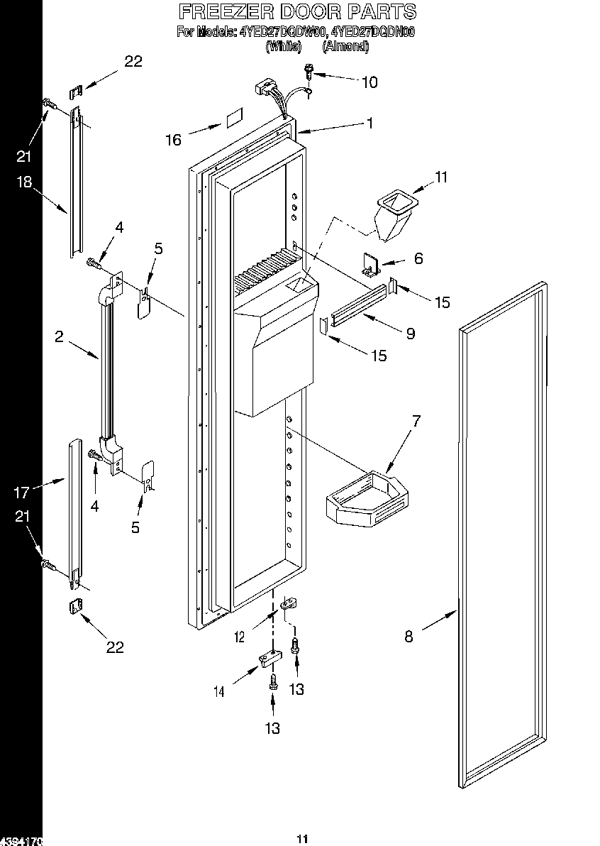 07 - FREEZER DOOR