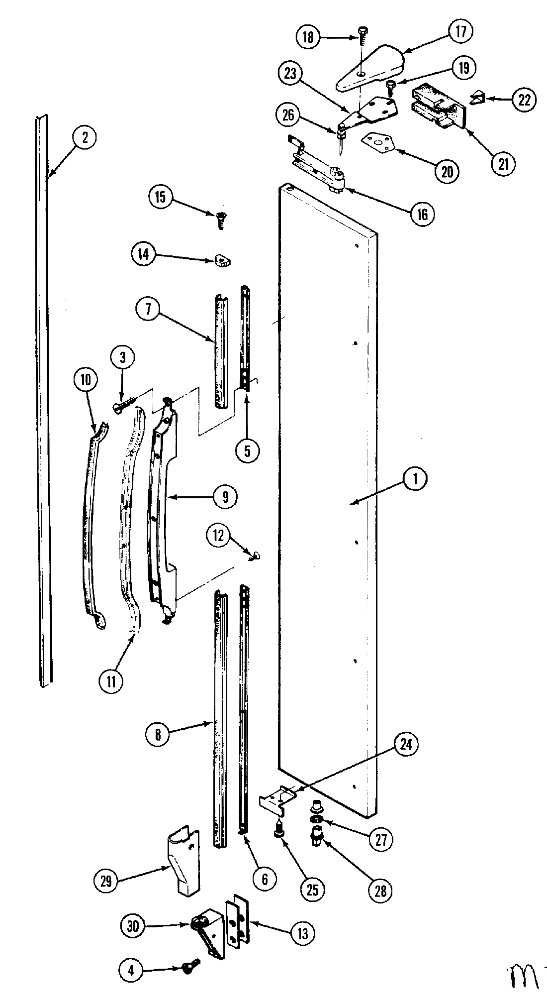 03 - FREEZER OUTER DOOR