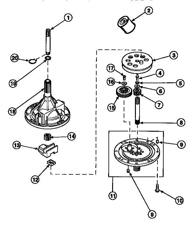 01 - 34526P TRANSMISSION ASSY
