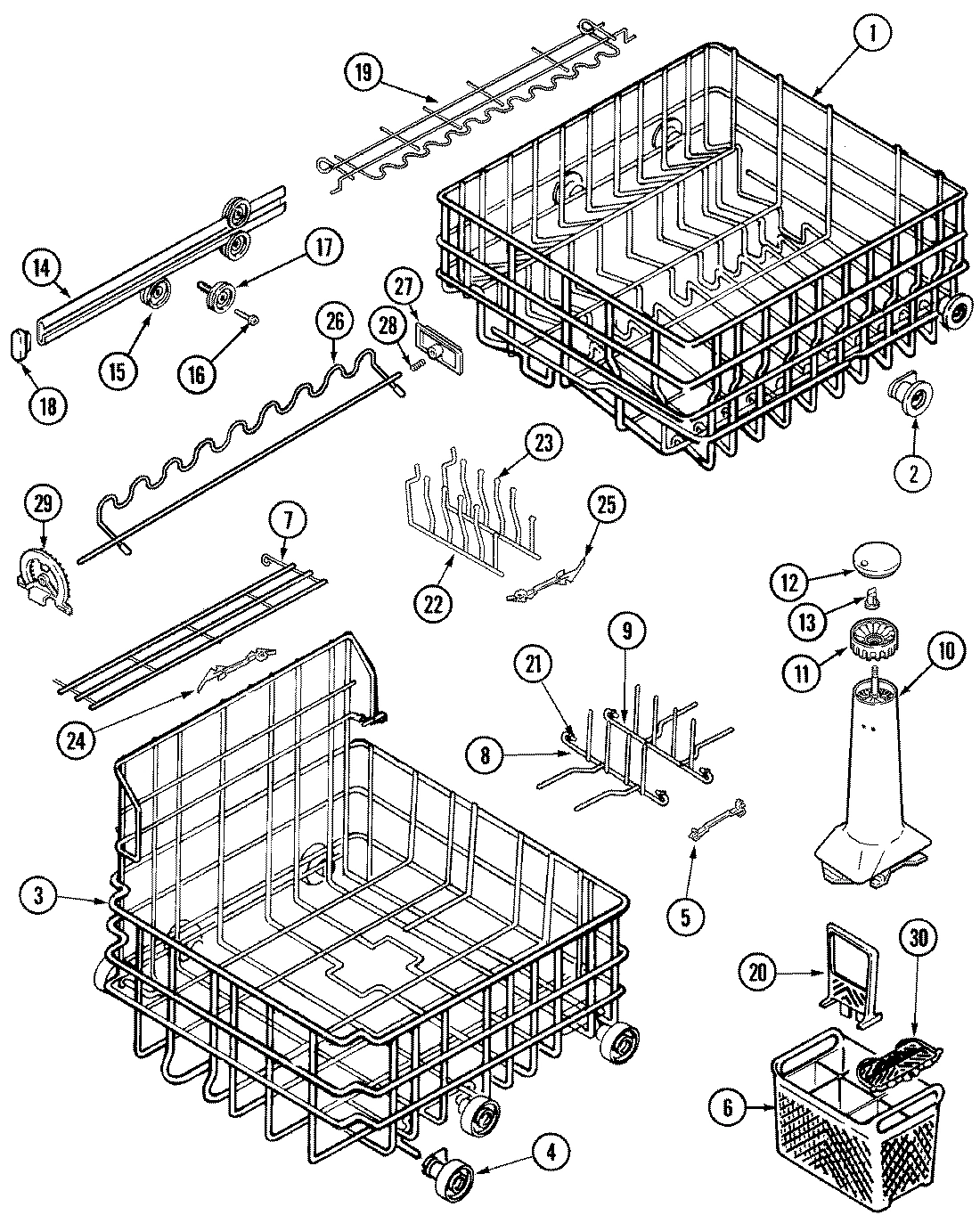 06 - TRACK & RACK ASSEMBLY