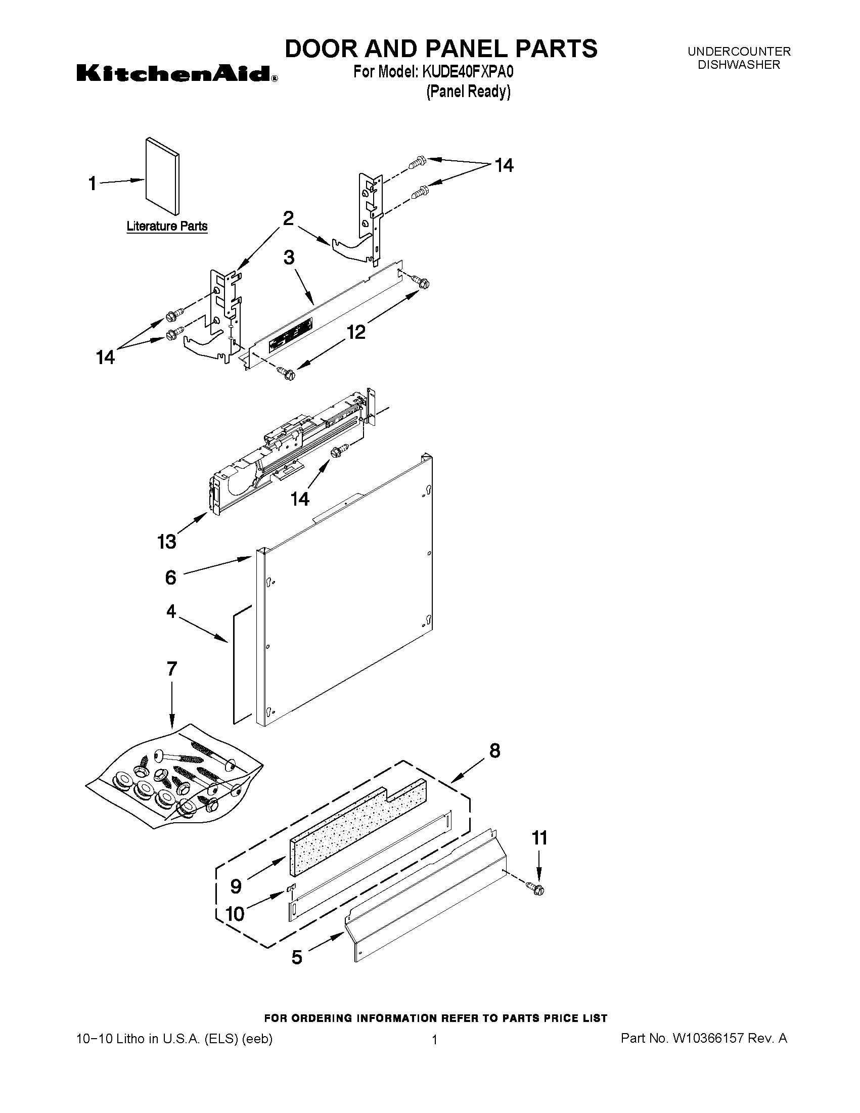 01 - DOOR AND PANEL PARTS
