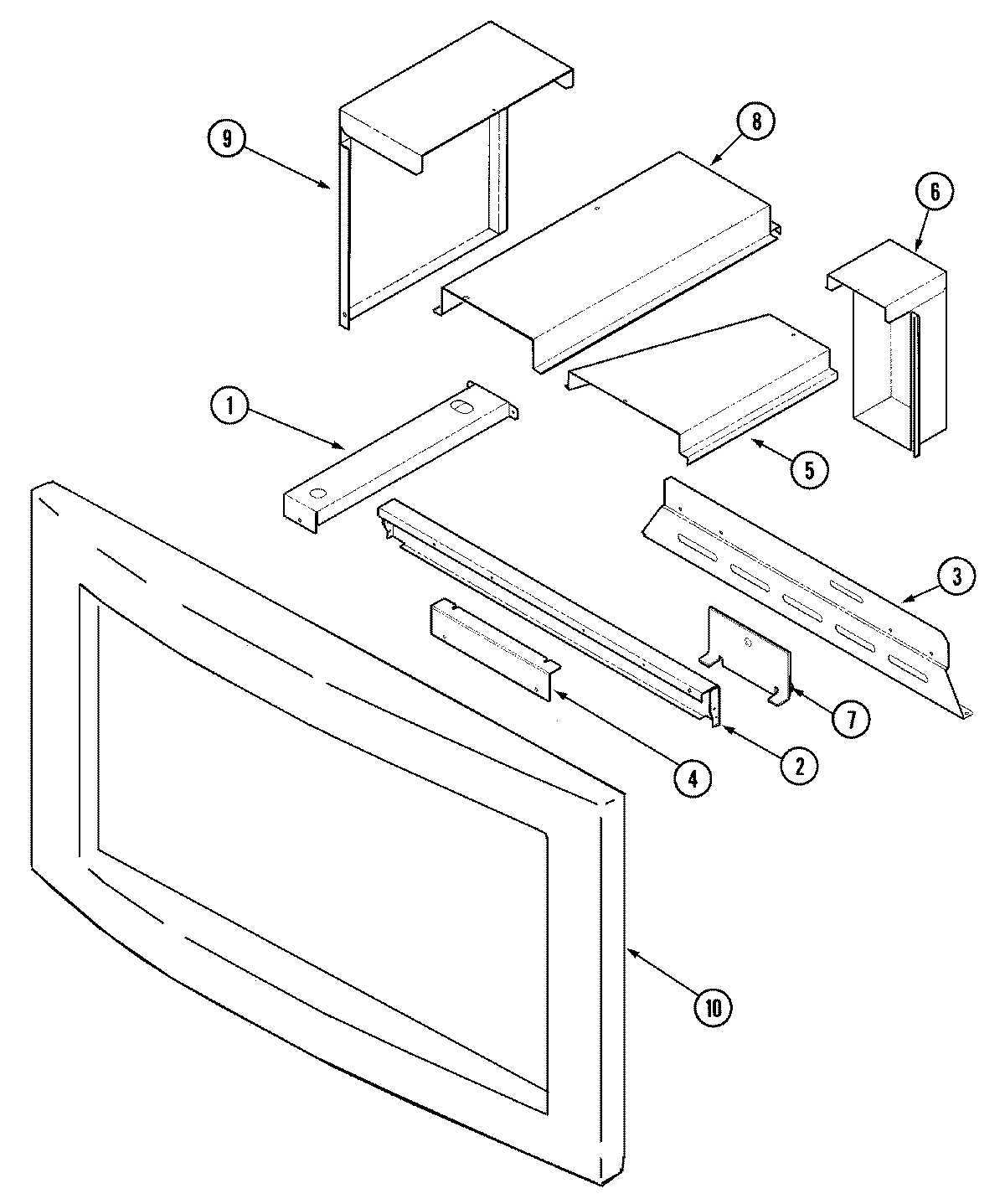 03 - MICROWAVE FRAME & ATTACHMENTS