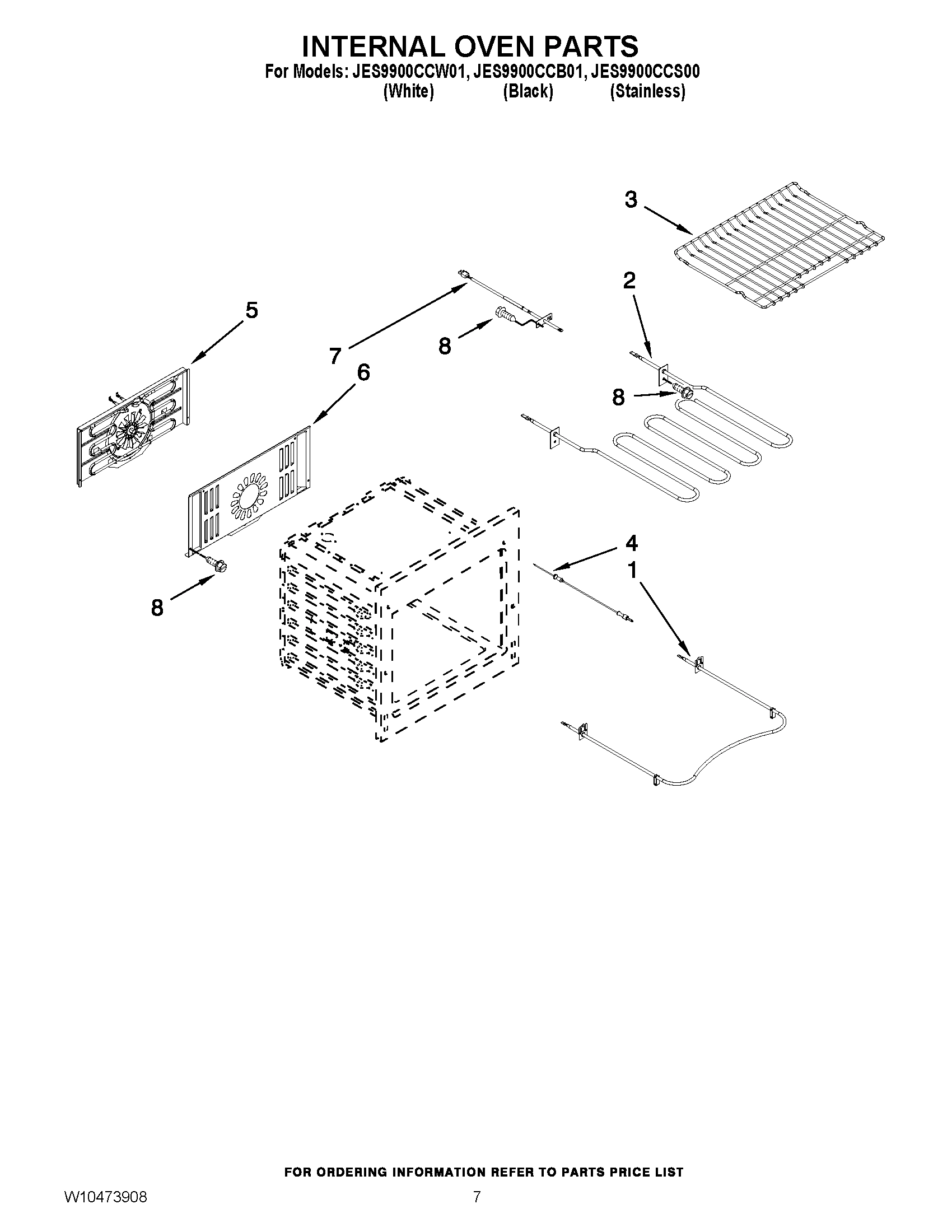 05 - INTERNAL OVEN PARTS