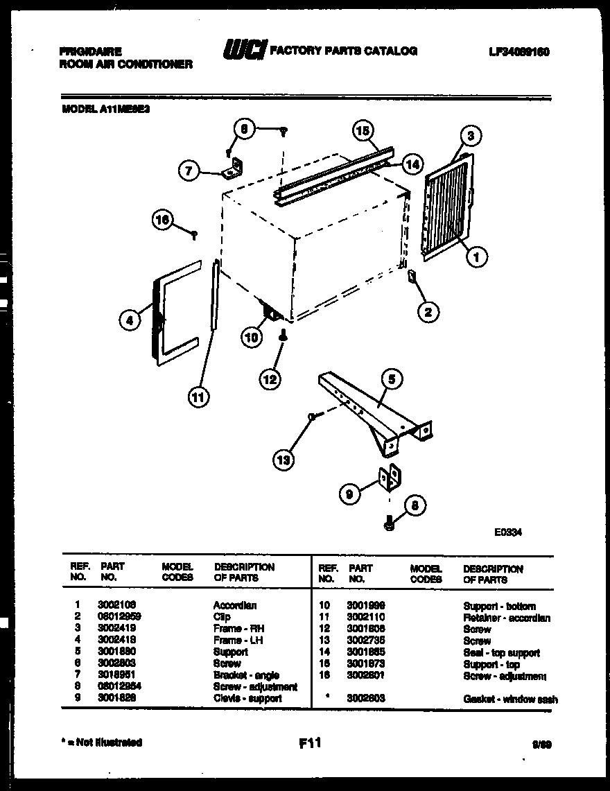 06 - WINDOW MOUNTING PARTS