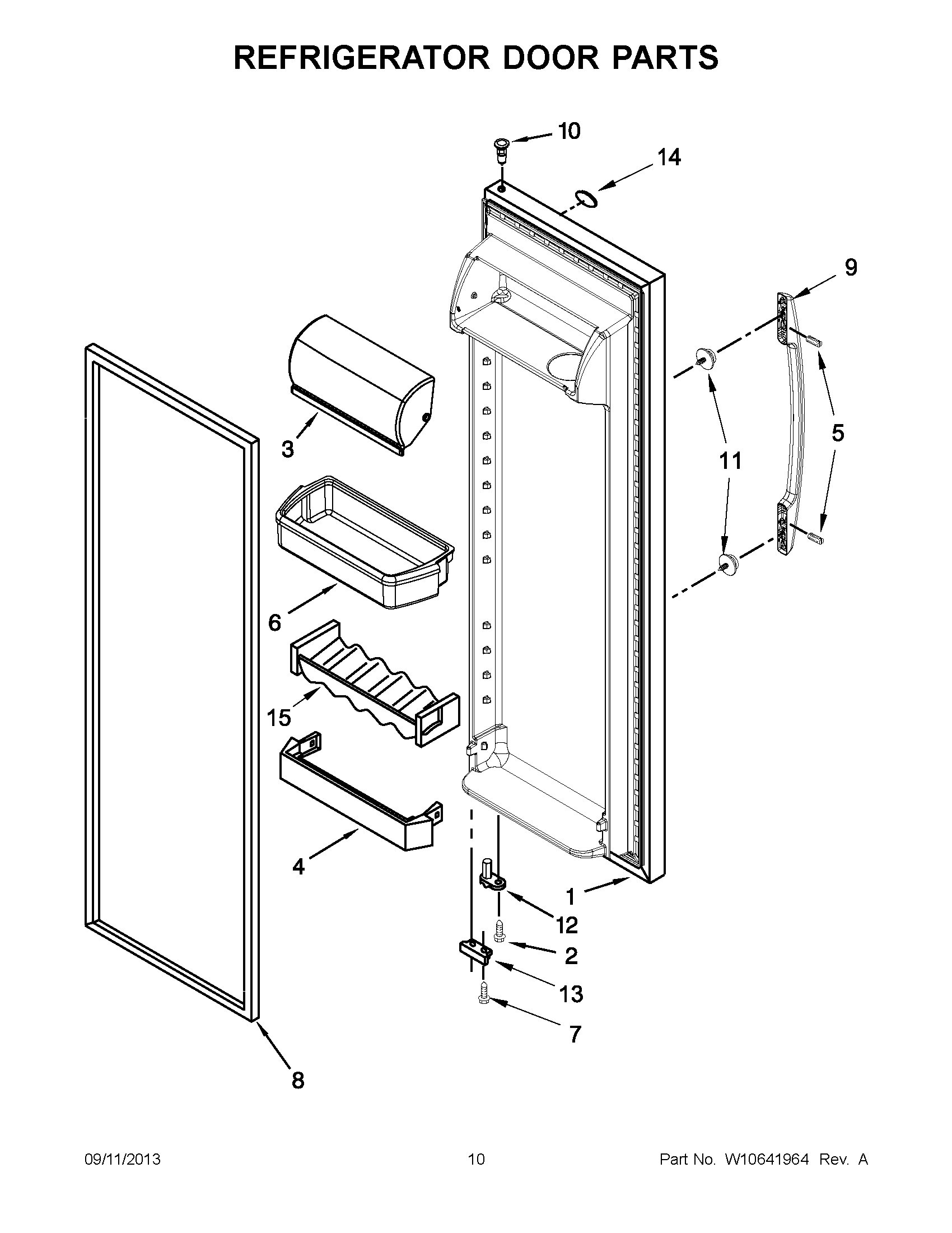 06 - REFRIGERATOR DOOR PARTS