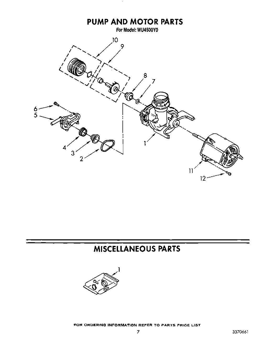 06 - PUMP AND MOTOR, MISCELLANEOUS