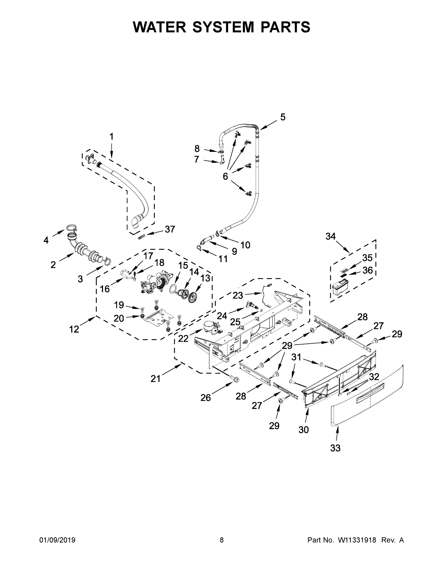05 - WATER SYSTEM PARTS
