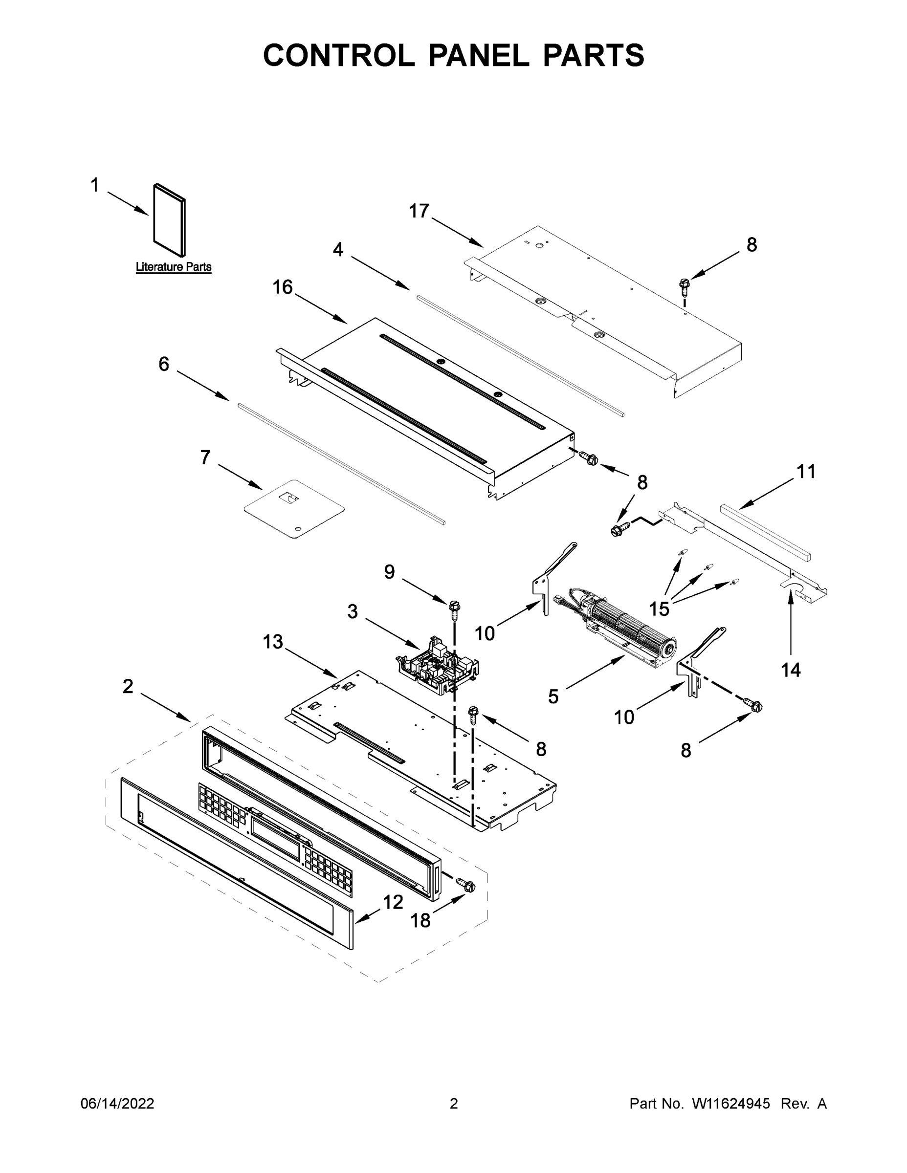 02 - CONTROL PANEL PARTS