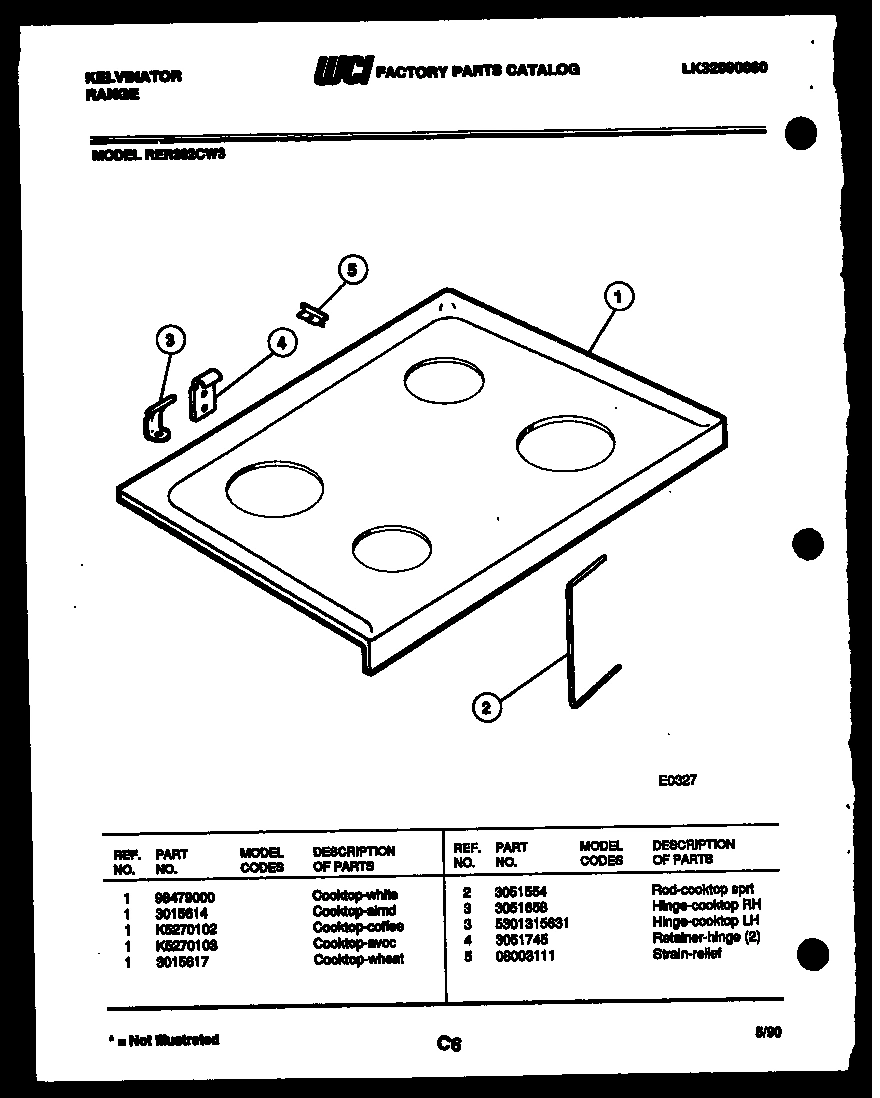 03 - COOKTOP PARTS
