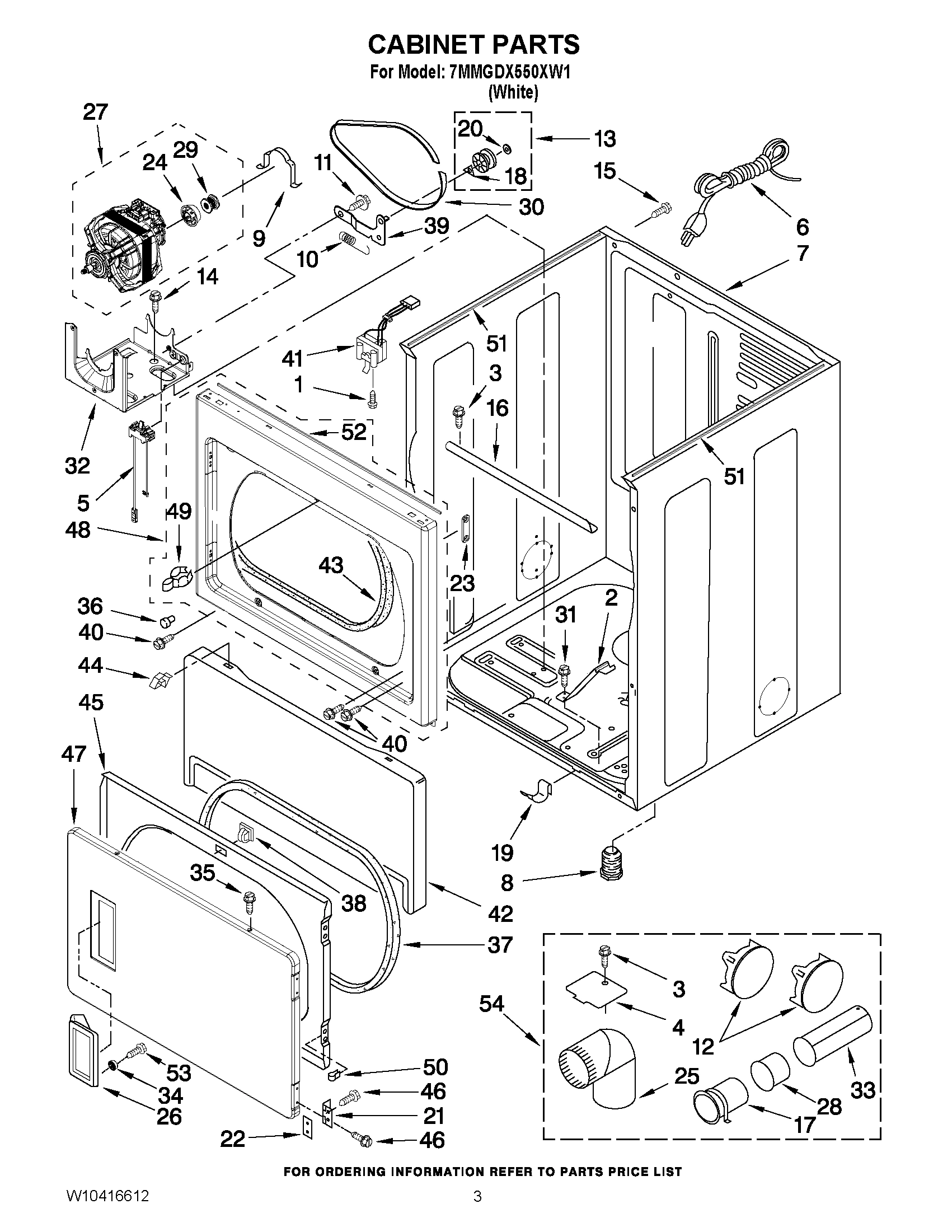 02 - CABINET PARTS