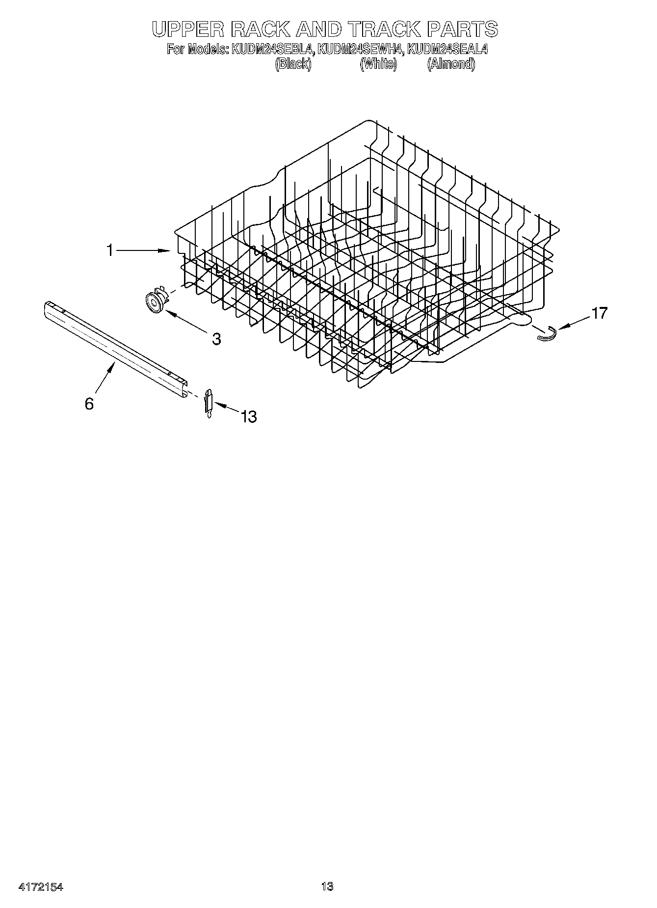 10 - UPPER RACK AND TRACK