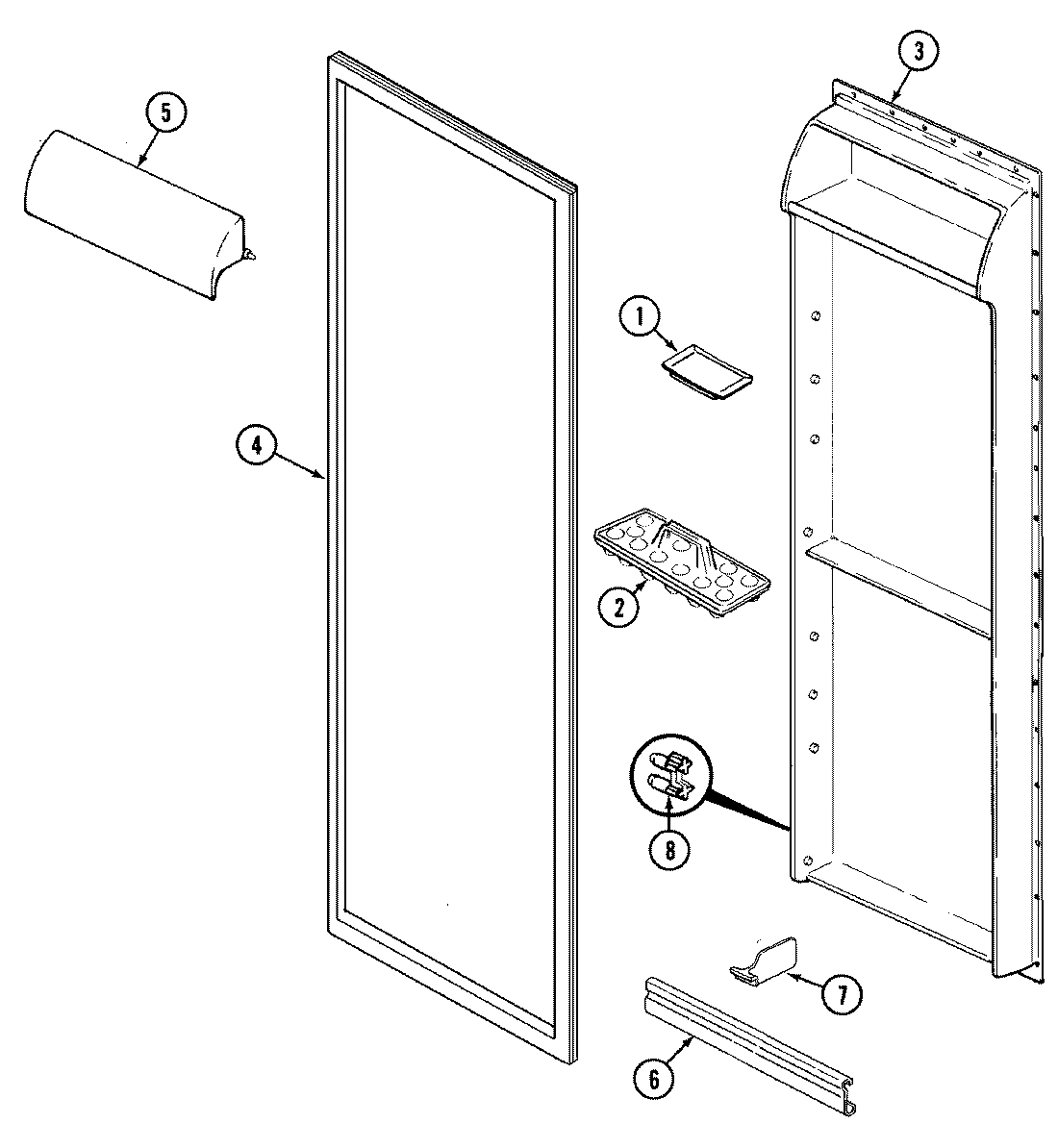 05 - FRESH FOOD INNER DOOR