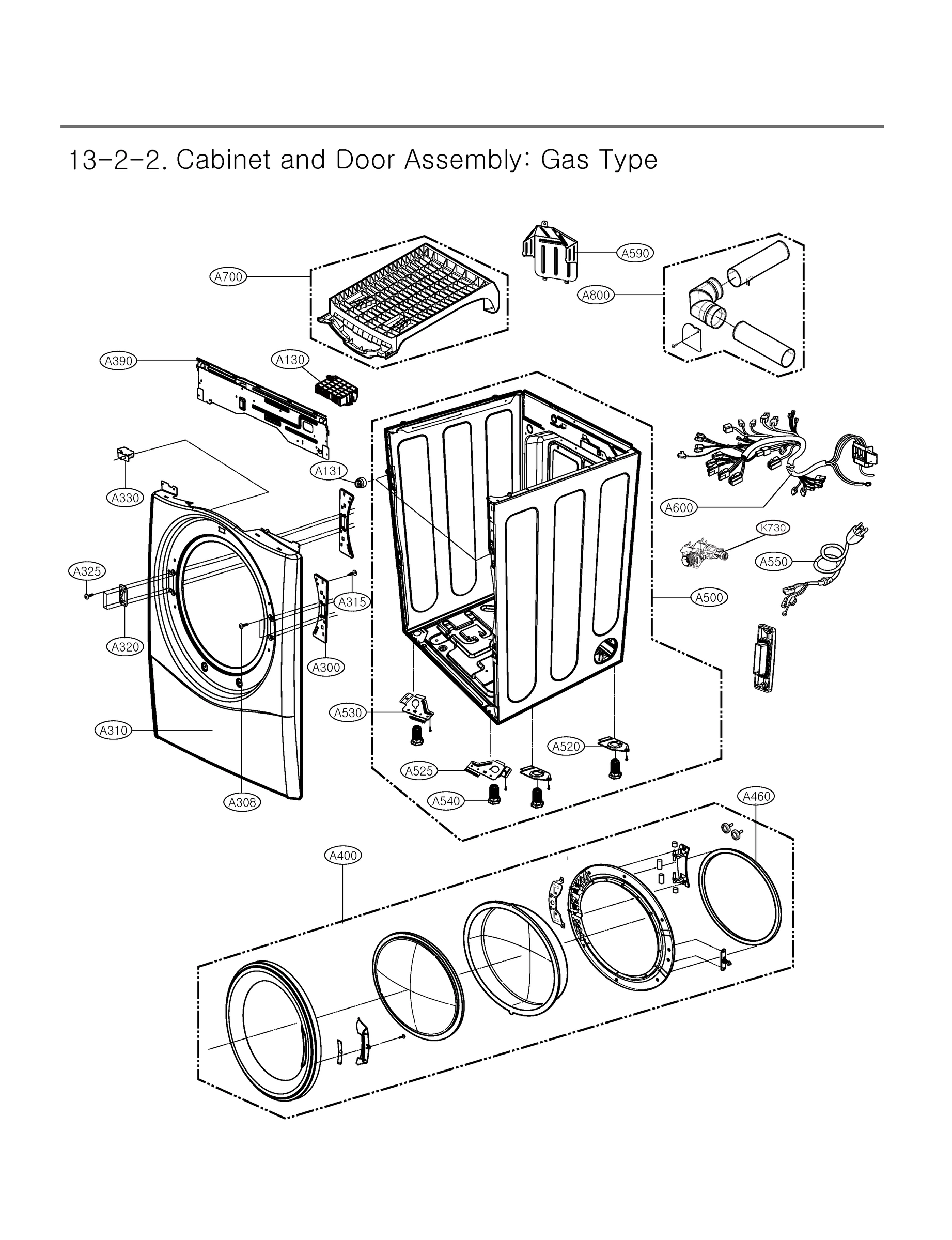CABINET AND DOOR ASSEMBLY
