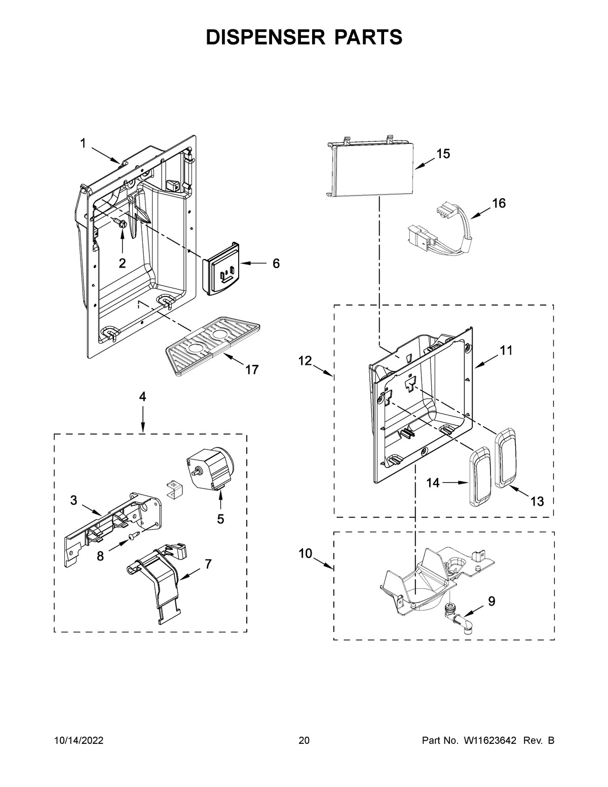 11 - DISPENSER PARTS